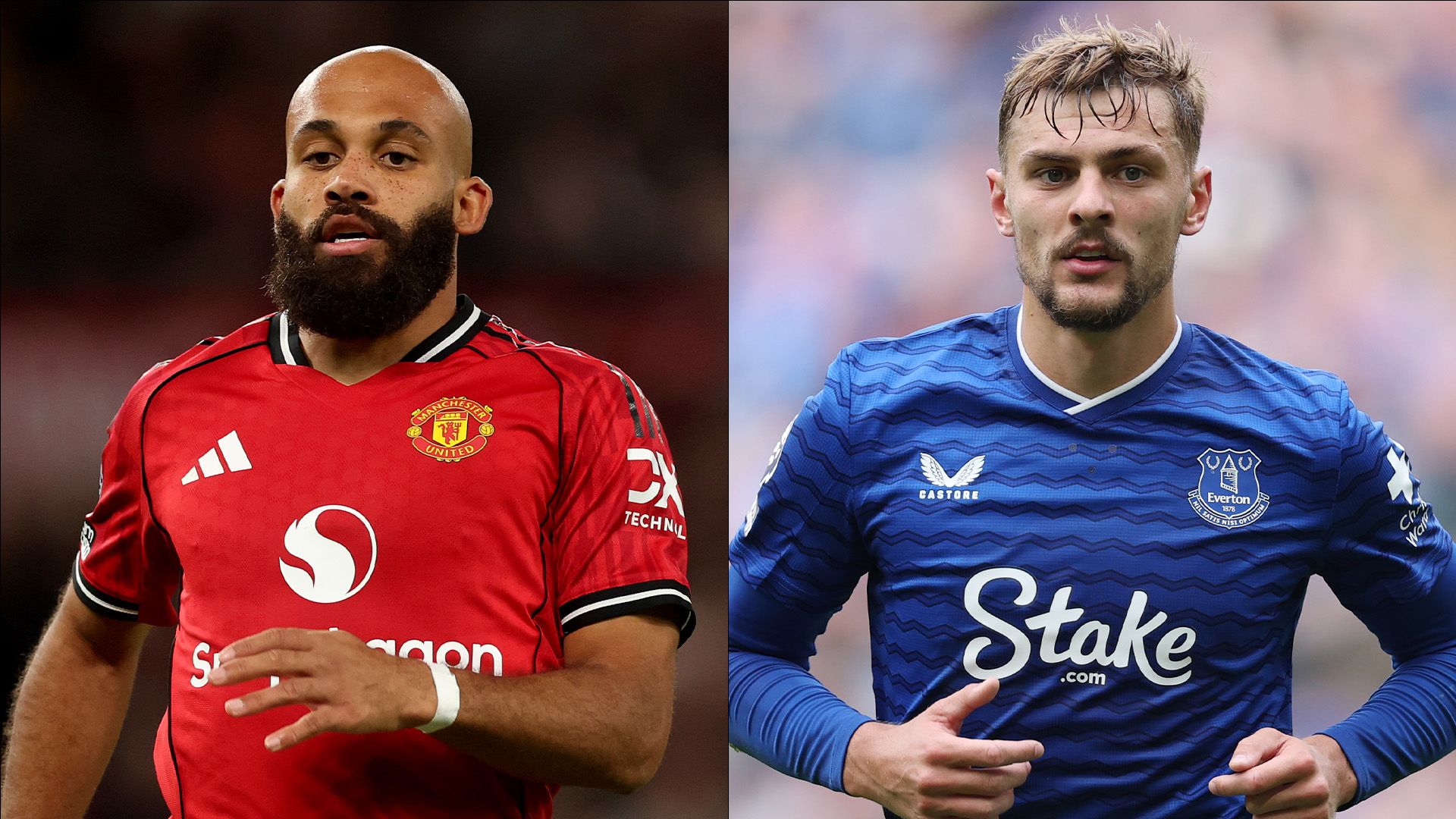 Bryan Mbeumo Man Utd Kiernan Dewsbury-Hall Everton