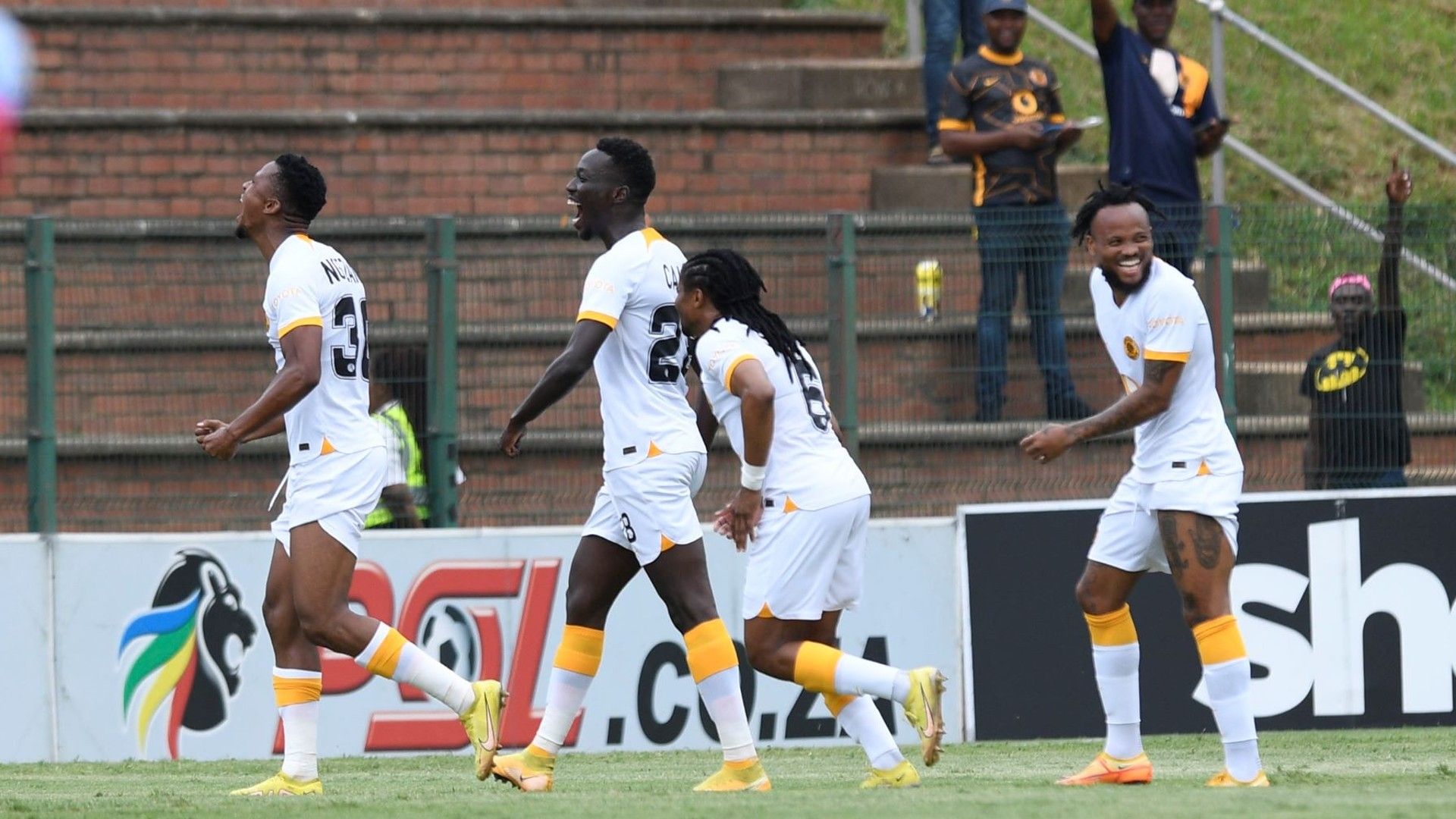 Kaizer Chiefs players.