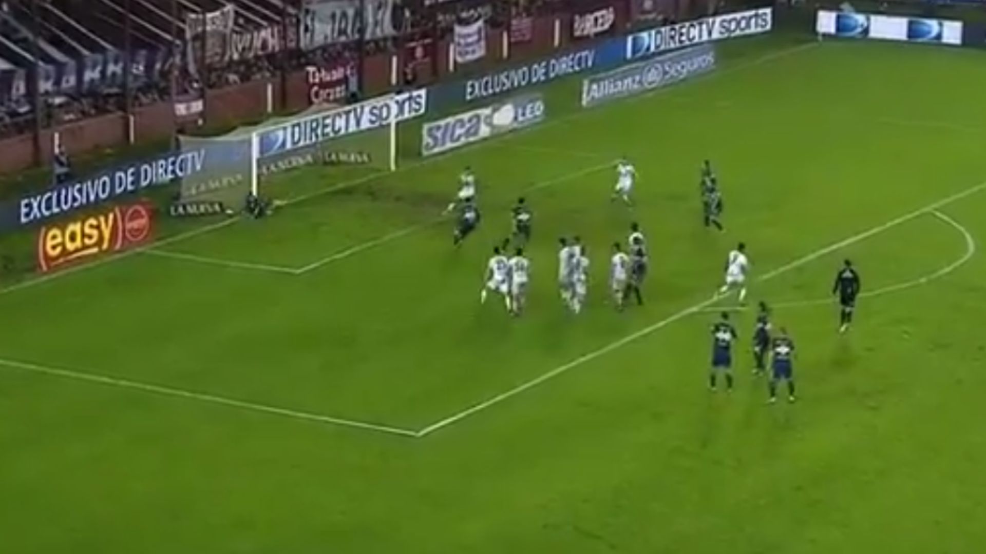 Cardona tiro libre Lanus Boca Fecha 2 Superliga Argentina 10092017