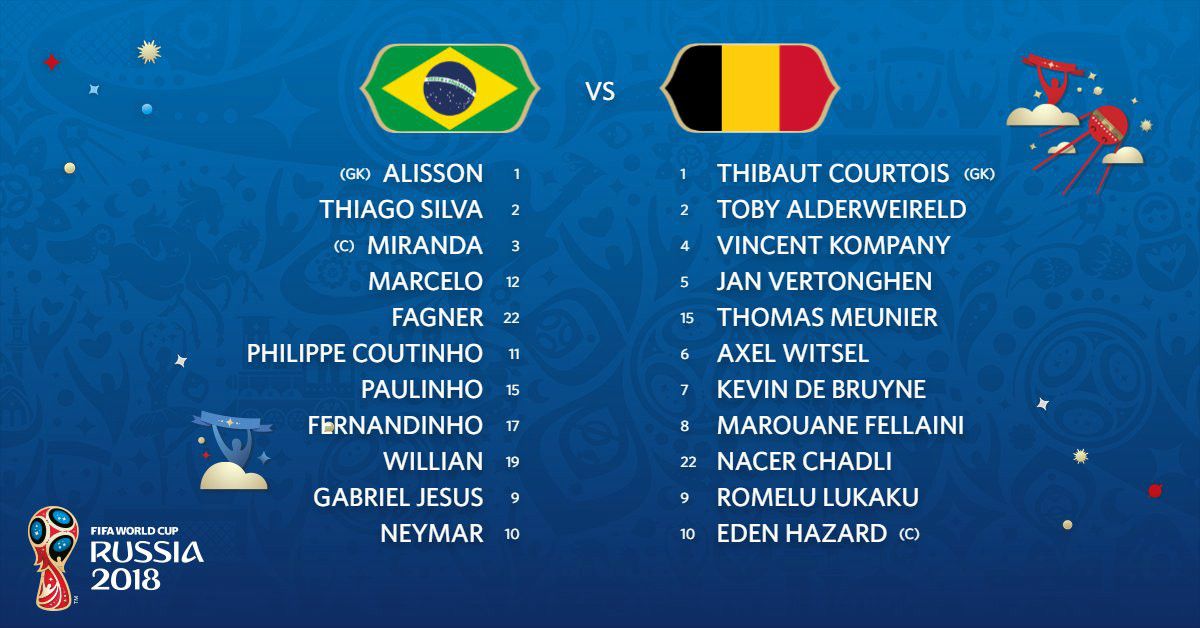 Brazil-Belgium