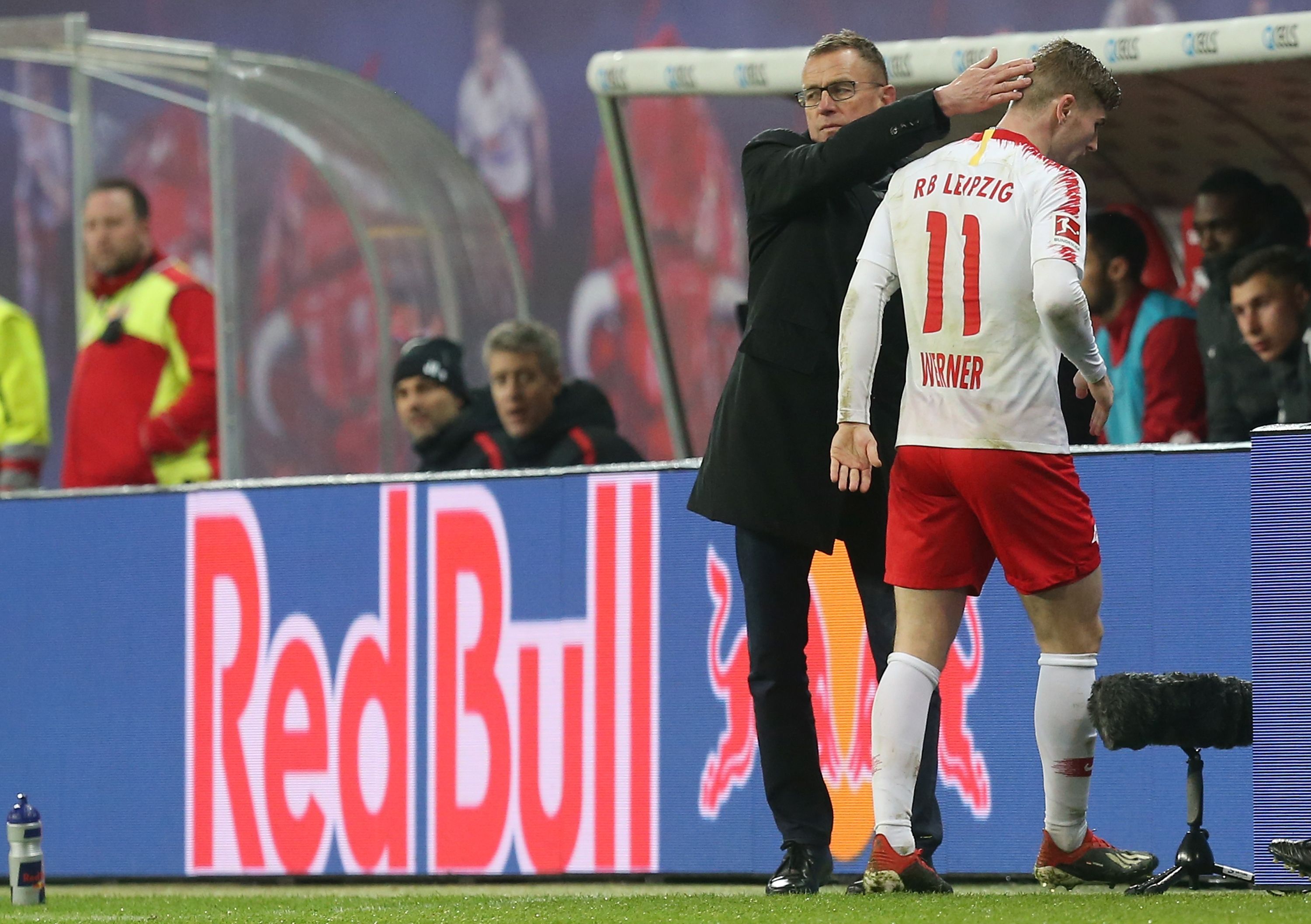 Ralf Rangnick Timo Werner RB Leipzig