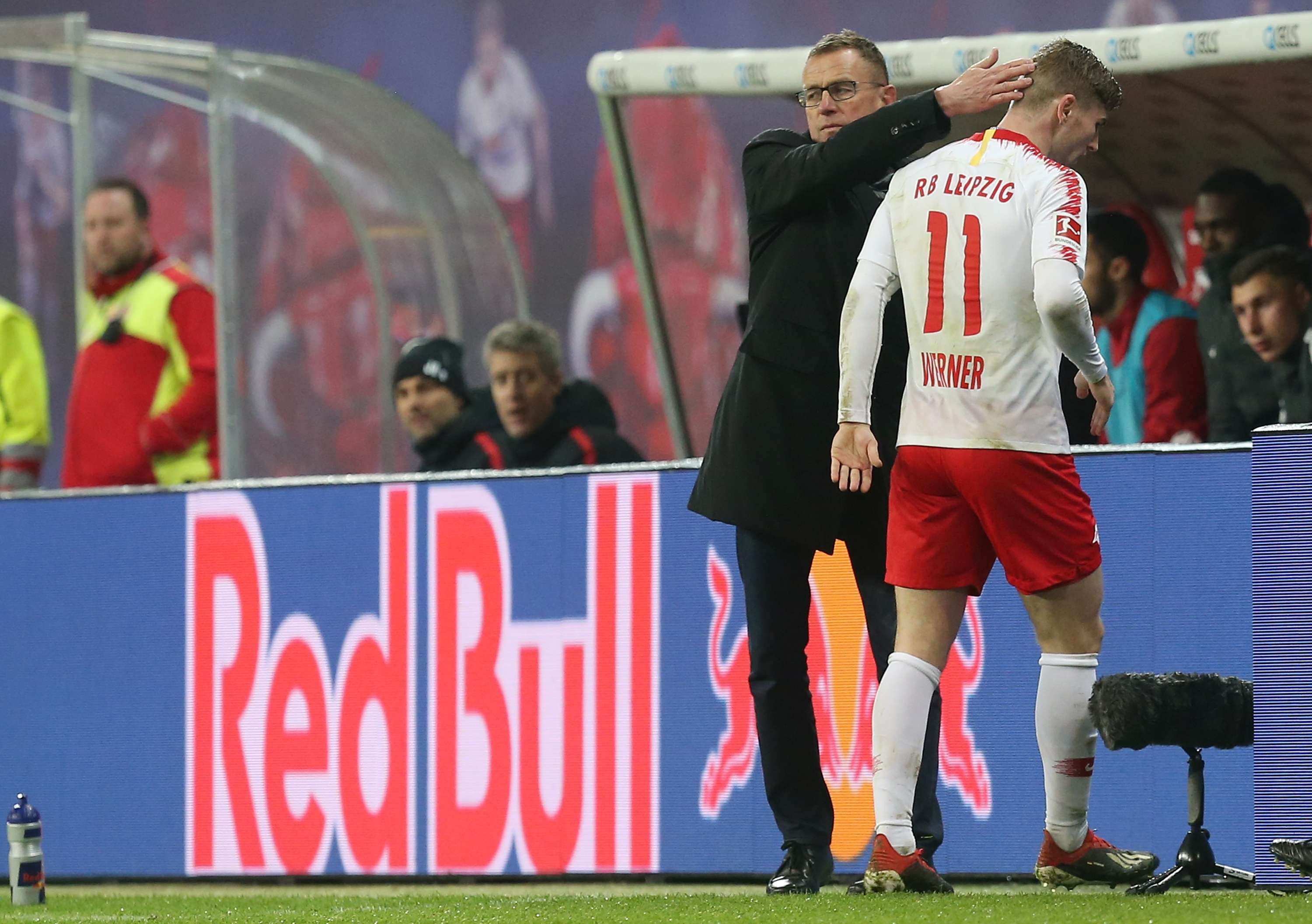 Ralf Rangnick Timo Werner RB Leipzig