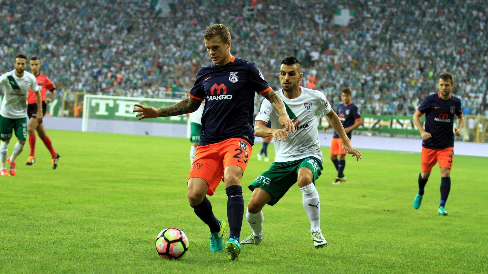Samuel Holmen, Bursaspor - Basaksehir 08282016