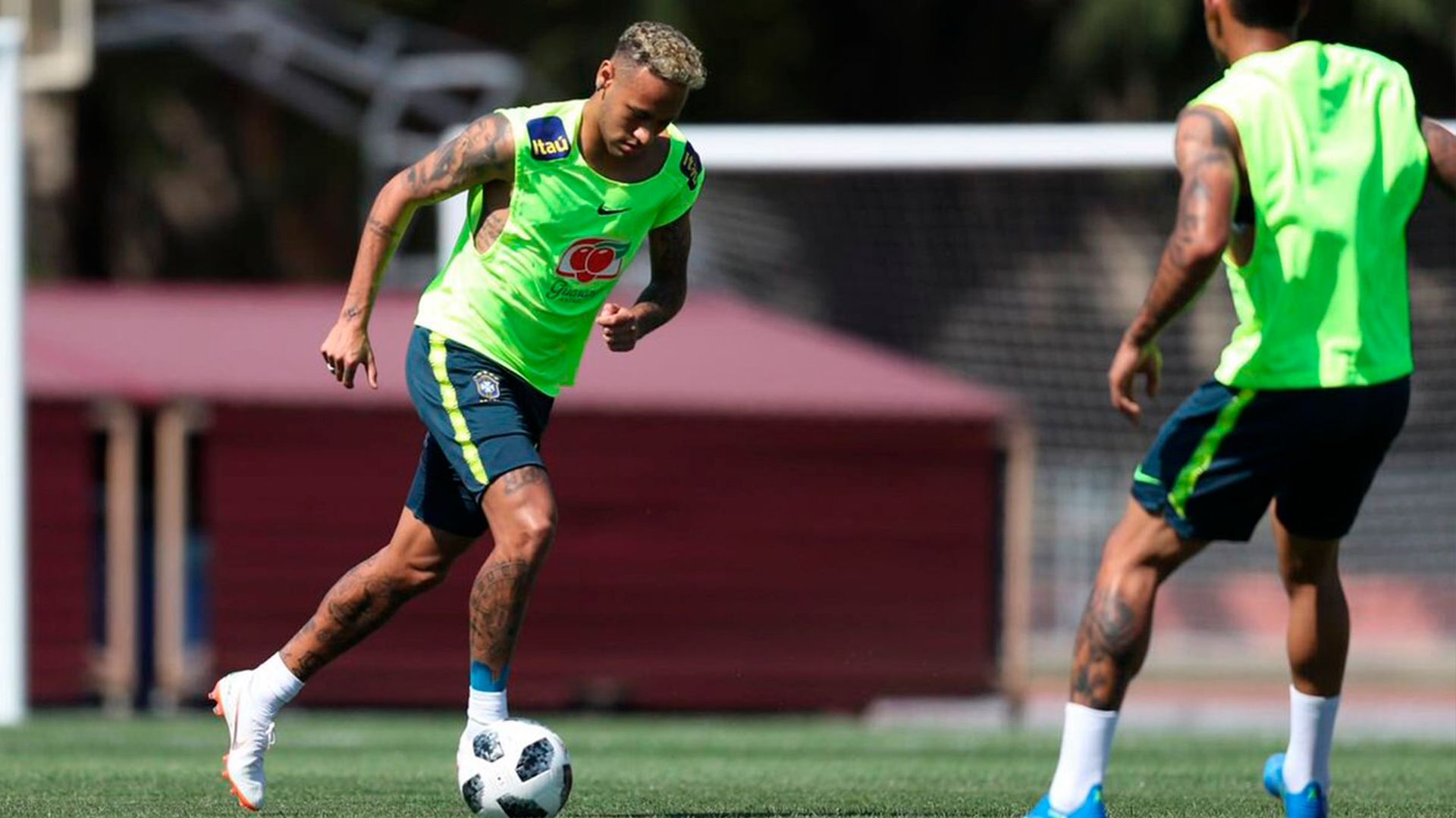 Neymar Brasil treino Copa do Mundo 20 06 18