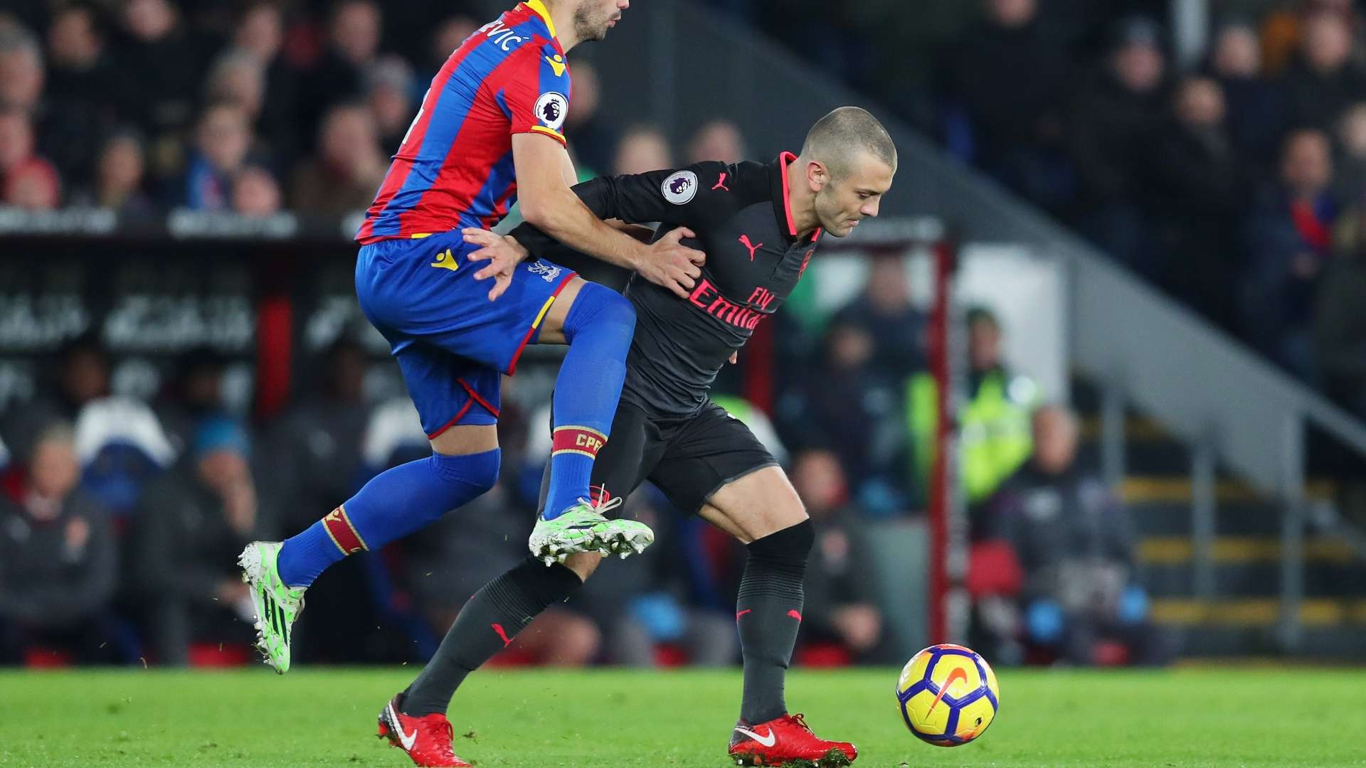 Jack Wilshere Arsenal Crystal Palace