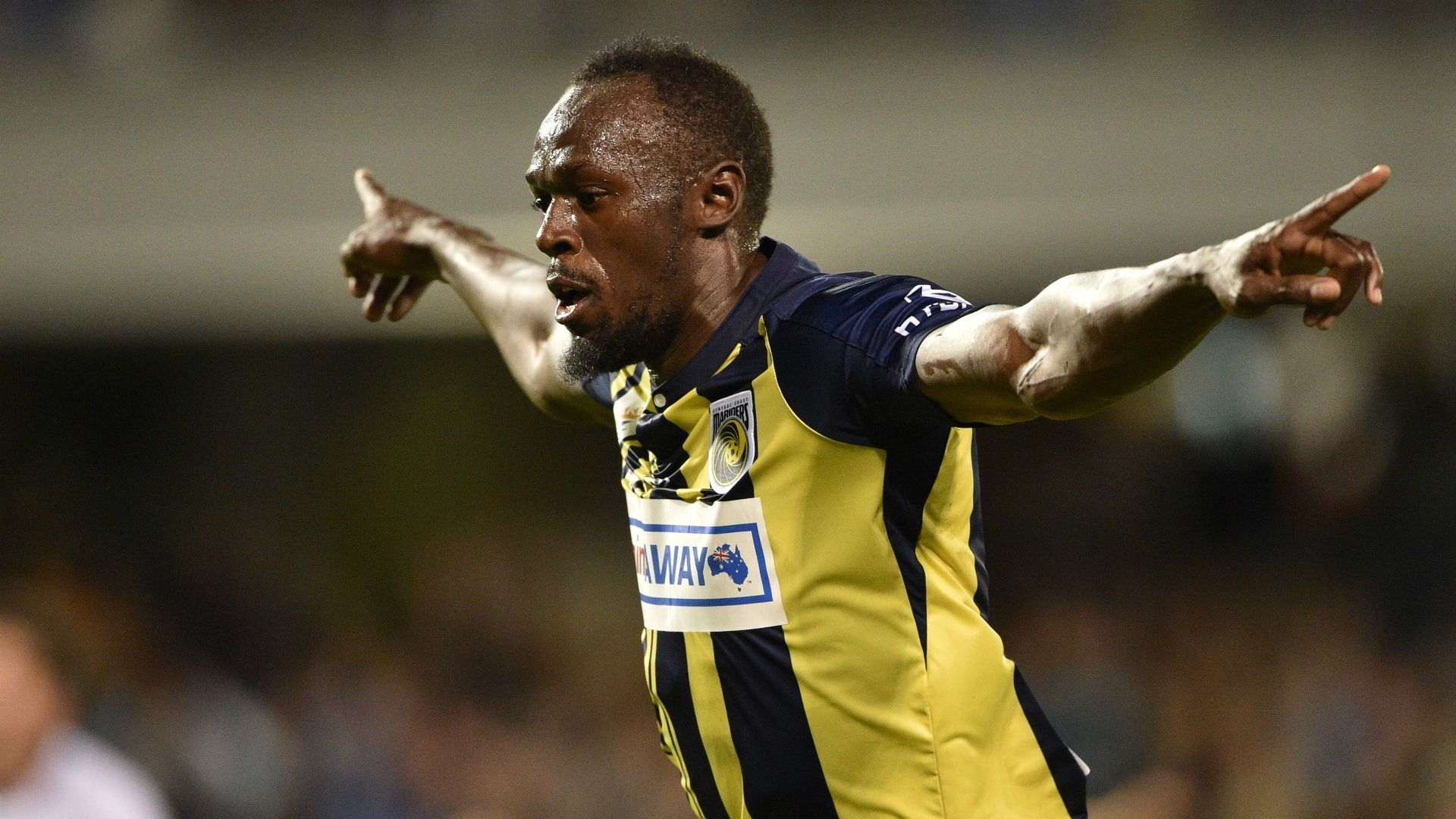 Usain Bolt Central Coast Mariners