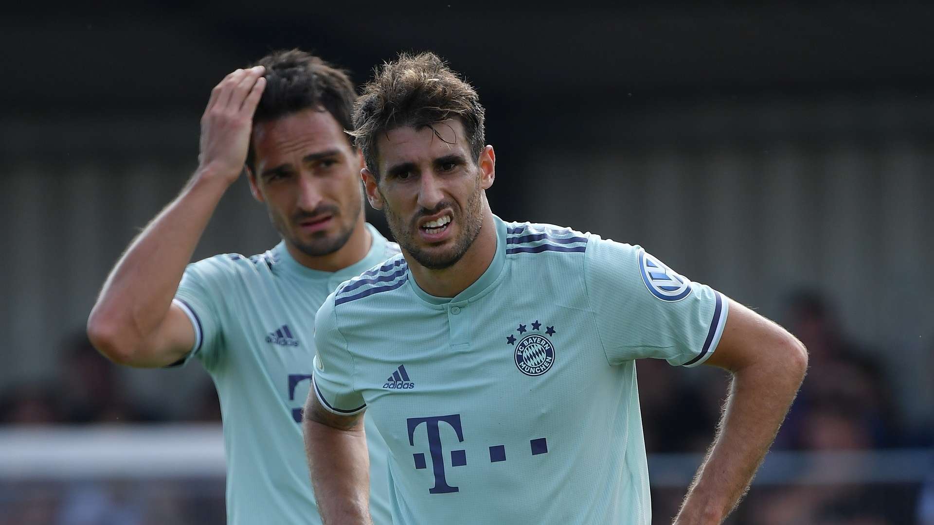 Javi Martinez Mats Hummels Bayern Munich 18082018