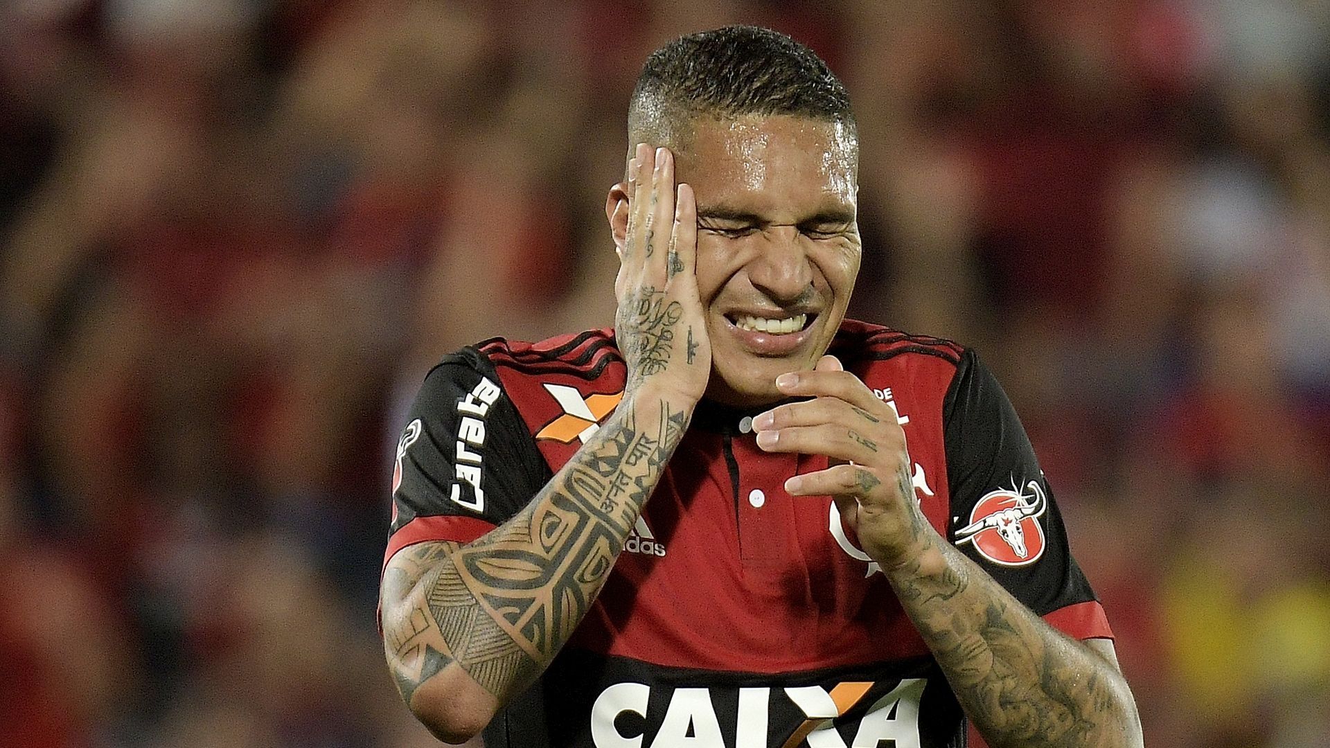 Paolo Guerrero Flamengo Bahia Brasileirao Serie A 19102017