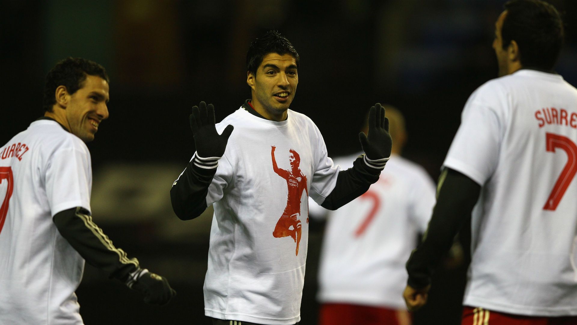 Luis Suarez Liverpool Wigan 2011
