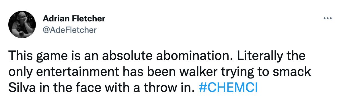 kyle walker throw reaction 5