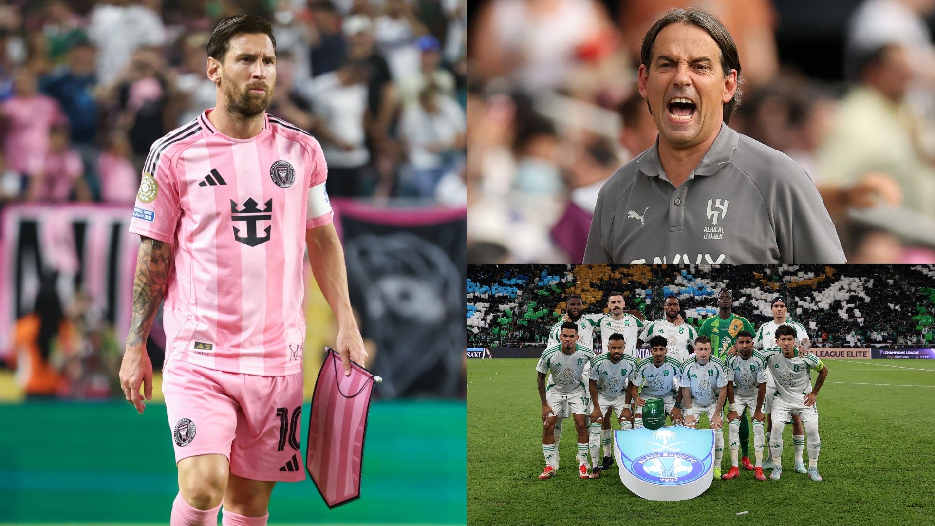 Lionel Messi - Simone Inzaghi - Al Ahli