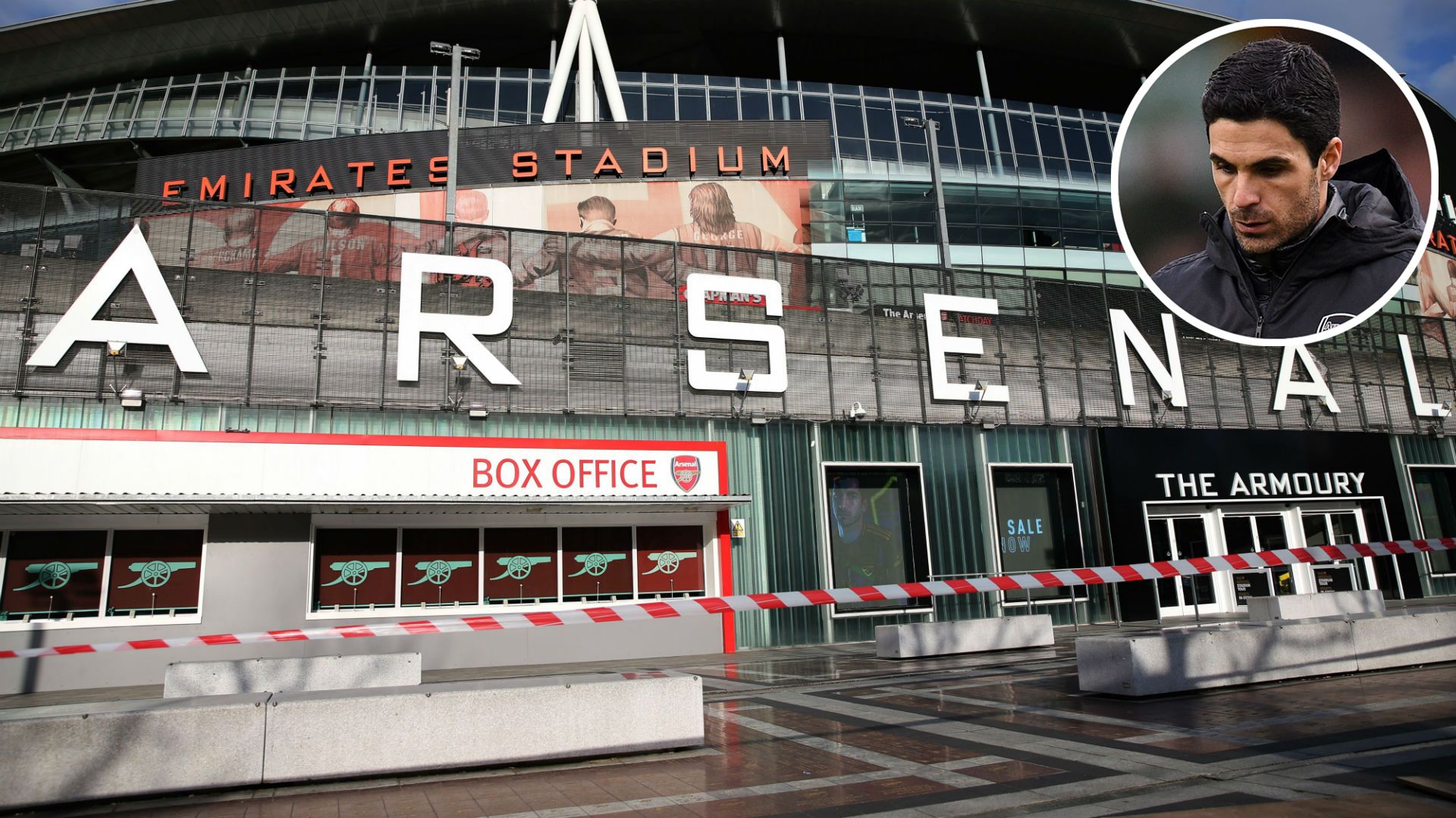 Emirates Stadium Mikel Arteta GFX