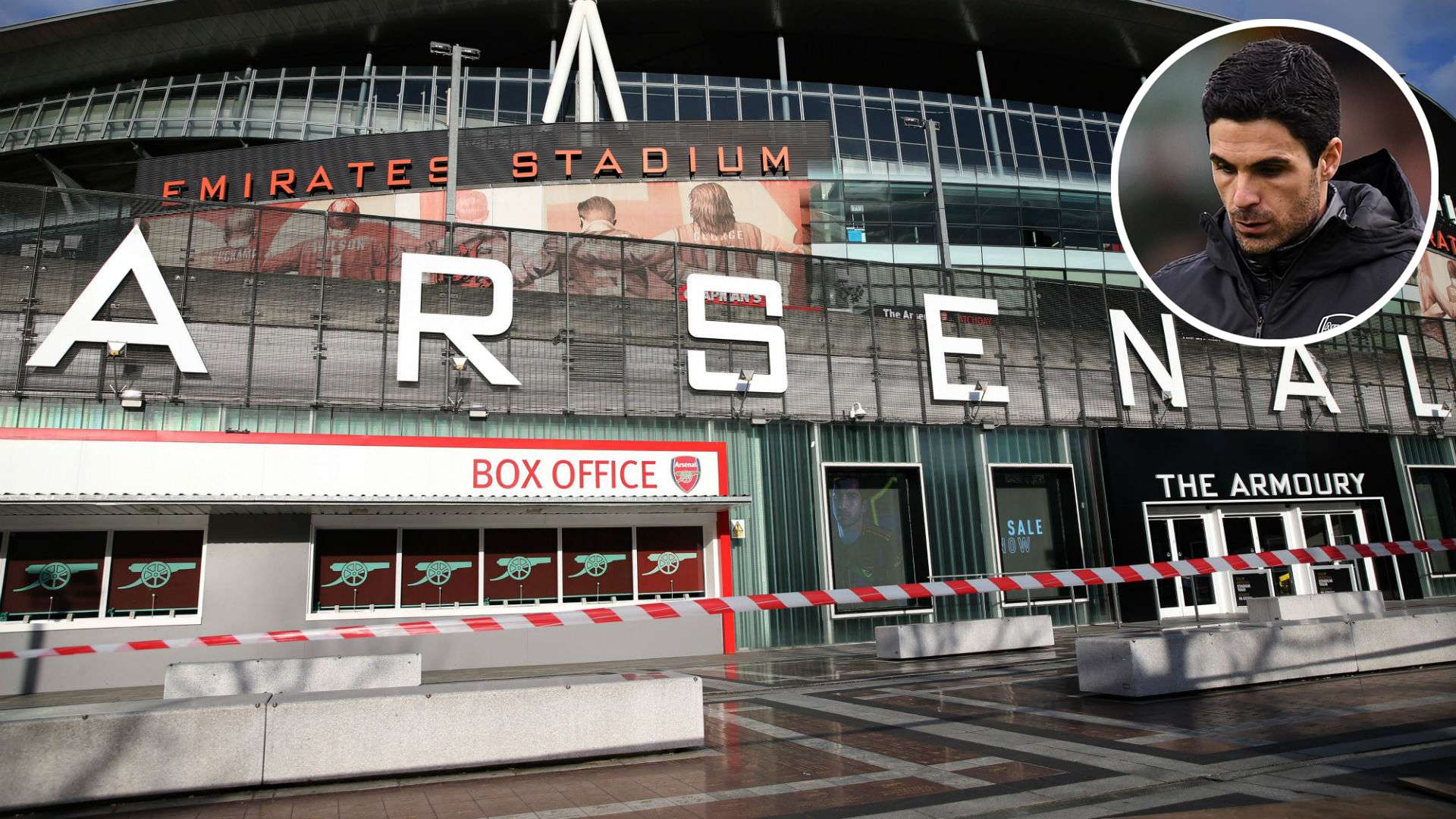 Emirates Stadium Mikel Arteta GFX