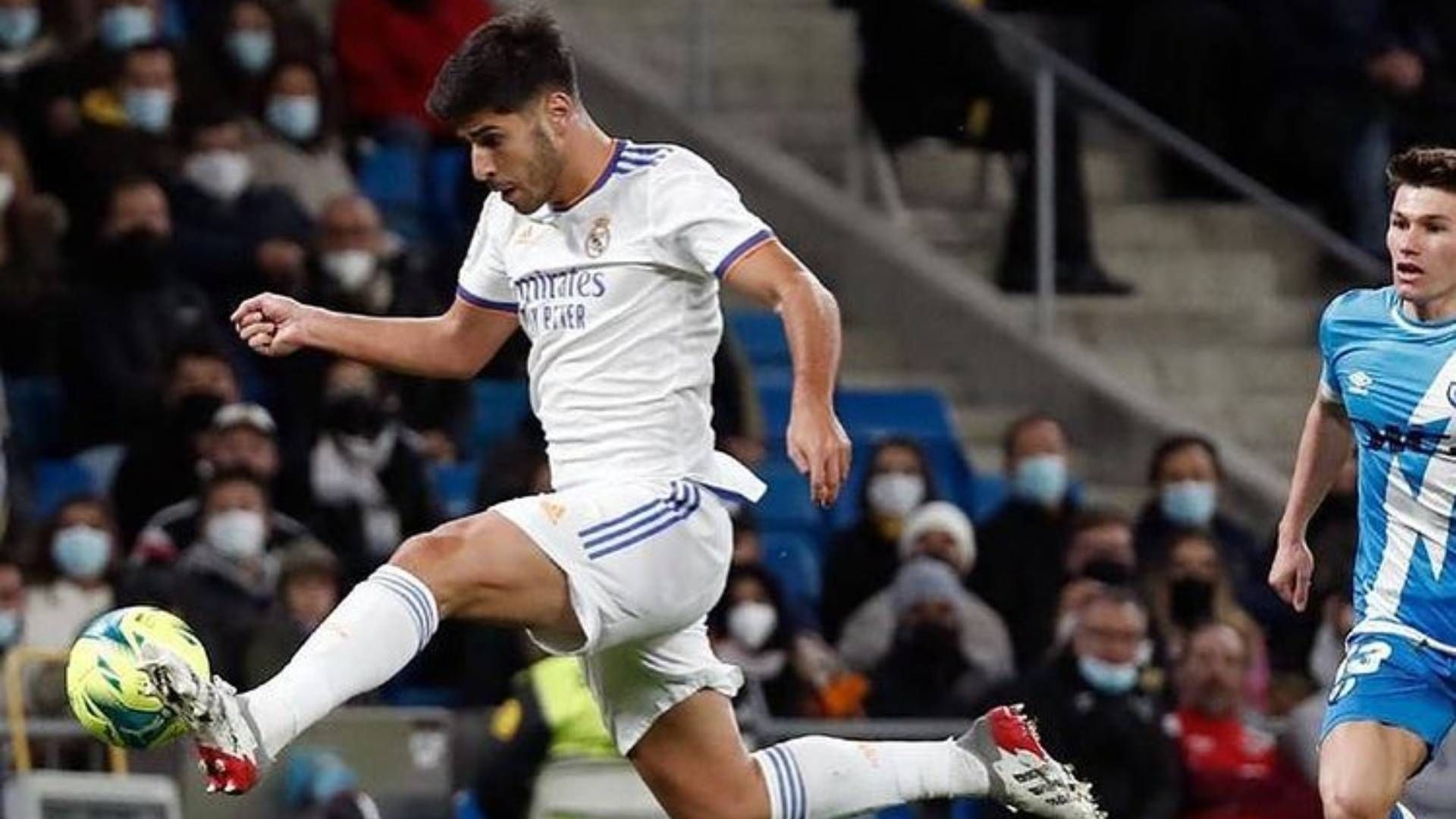 Marco Asensio Fran García Real Madrid Rayo Vallecano Primera División Liga Santander Santiago Bernabéu