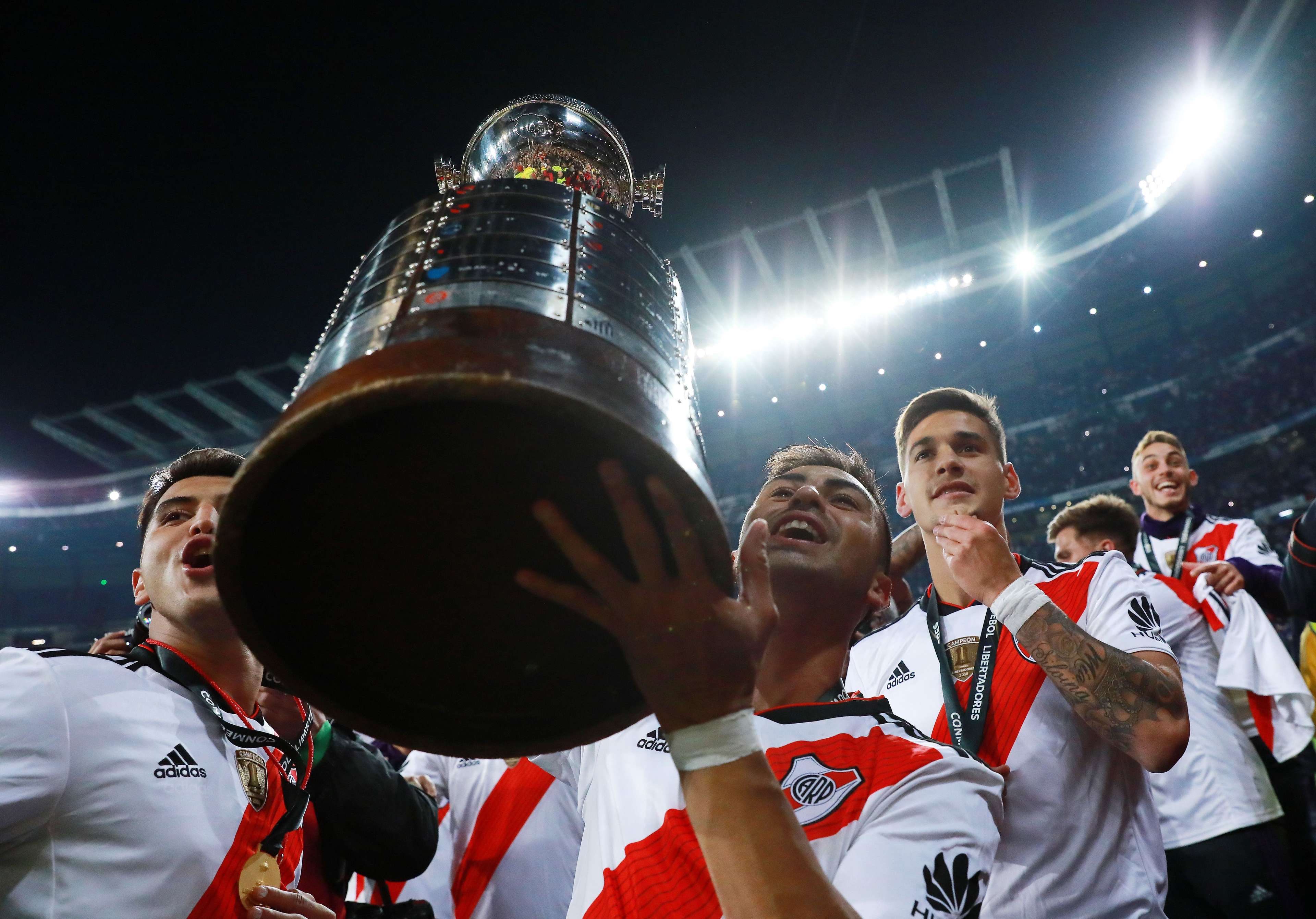 PITY MARTINEZ RIVER BOCA COPA LIBERTADORES