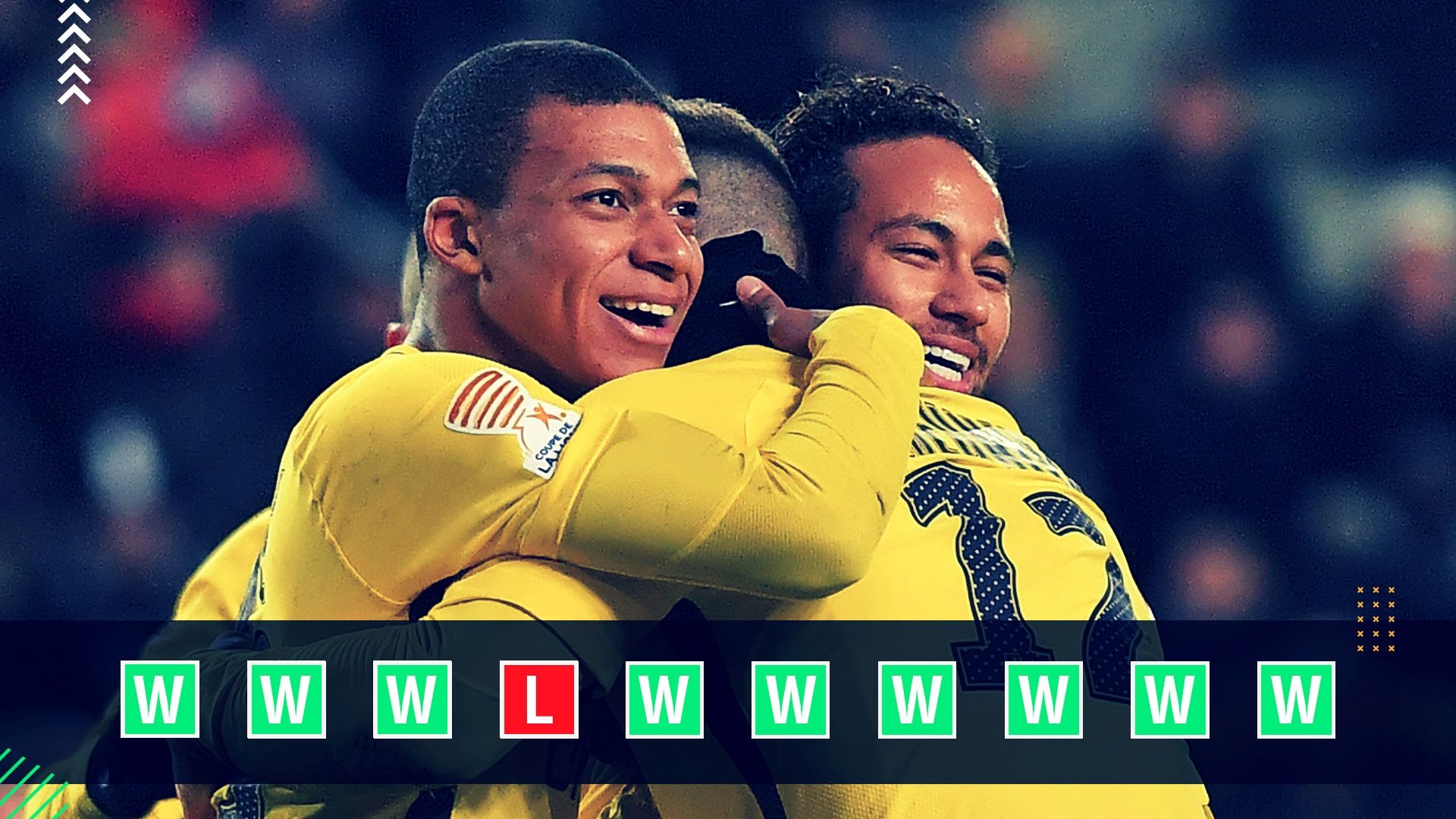 PSG Champions League Power Ranking GFX