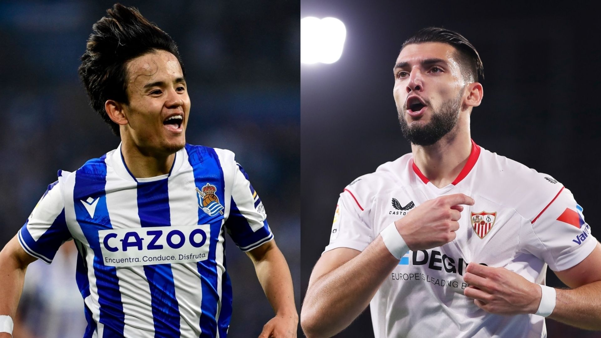 Takefusa Kubo Real Sociedad Rafa Mir Sevilla