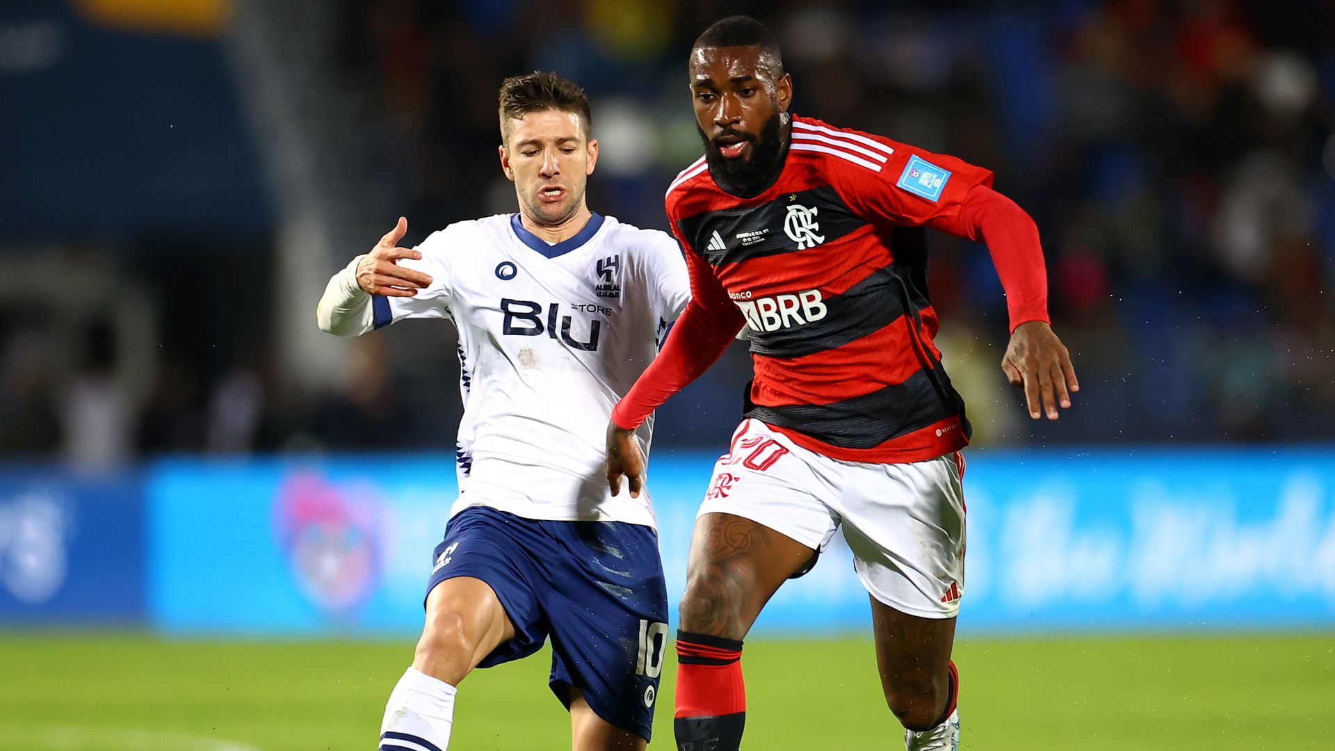 Gerson, Flamengo v Al Hilal, 2022 Club World Cup