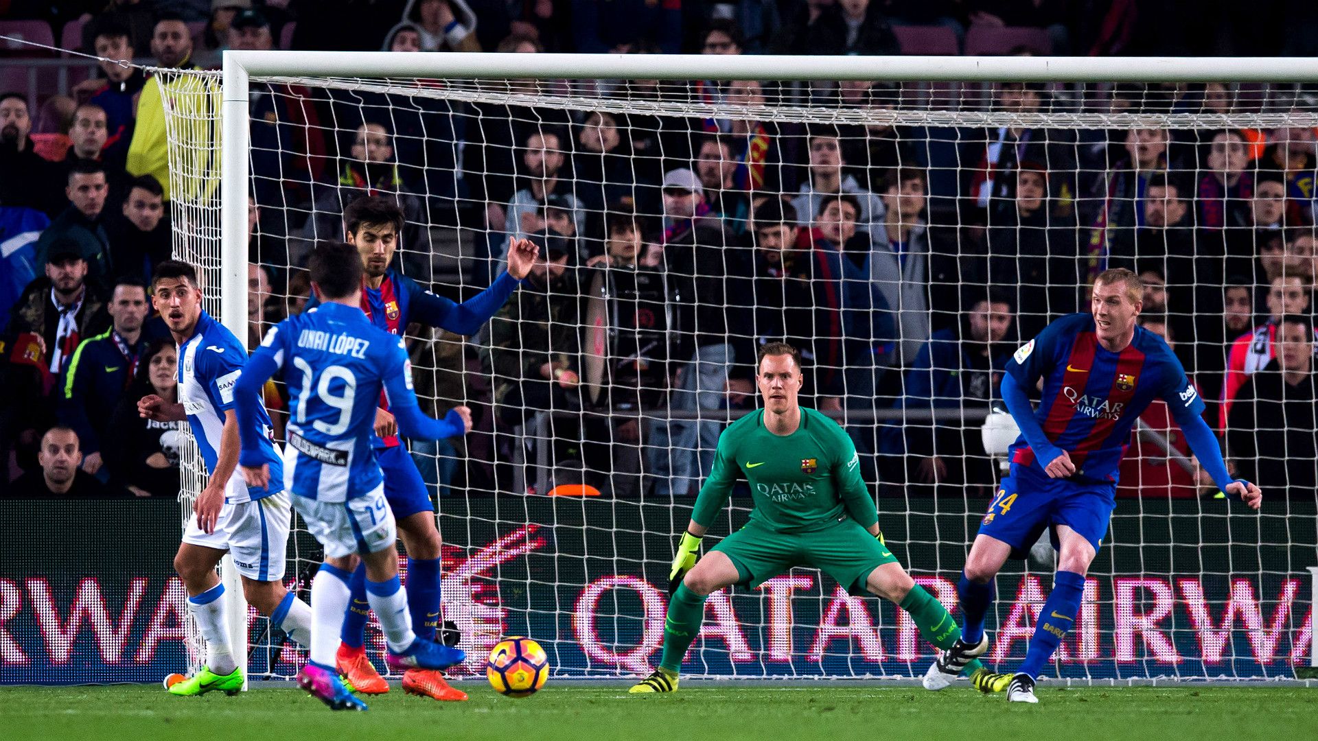 Unai Lopez Ter Stegen Barcelona Leganes LaLiga 19022017
