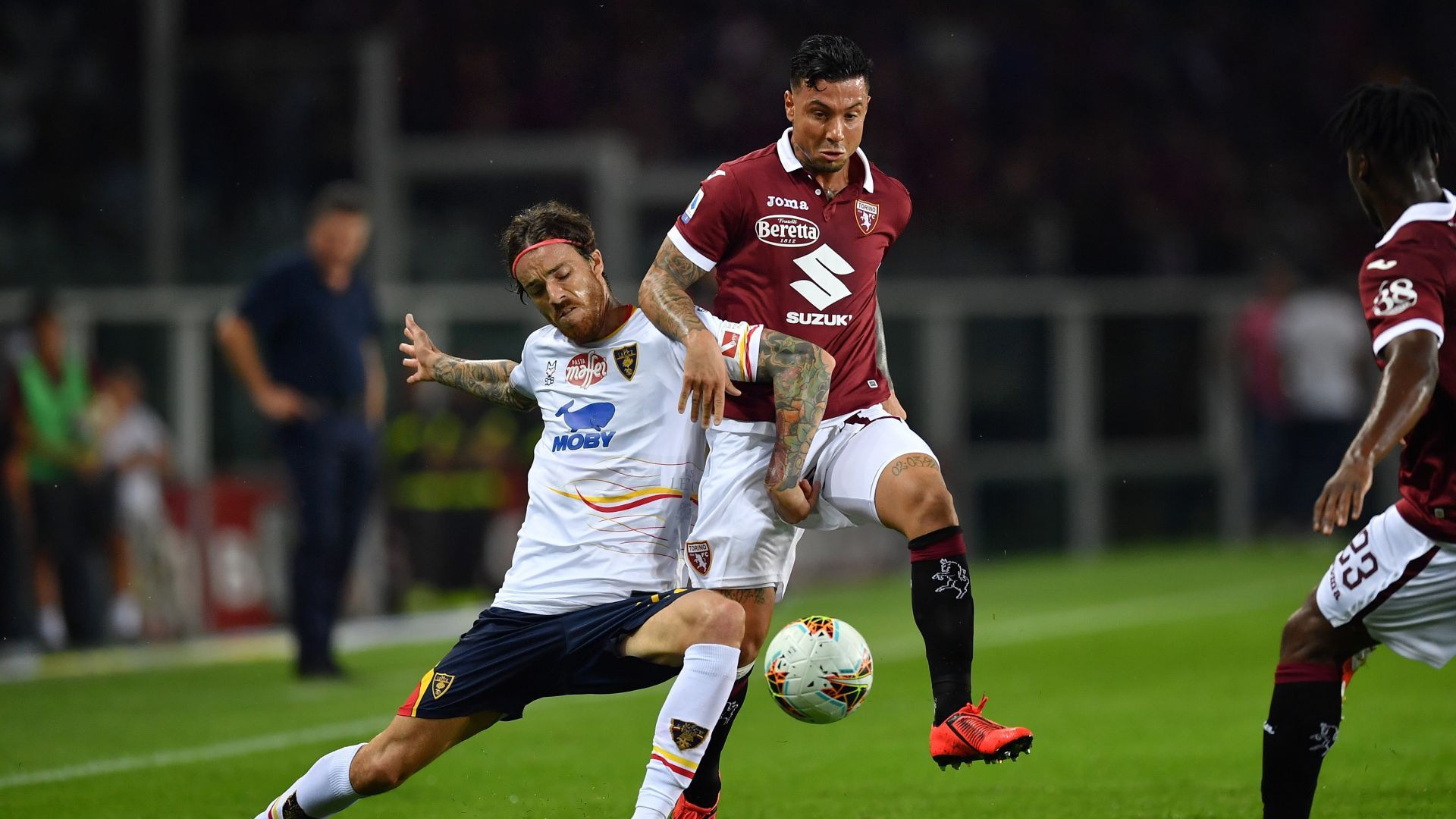 Andrea Tabanelli Armando Izzo Torino Lecce Serie A