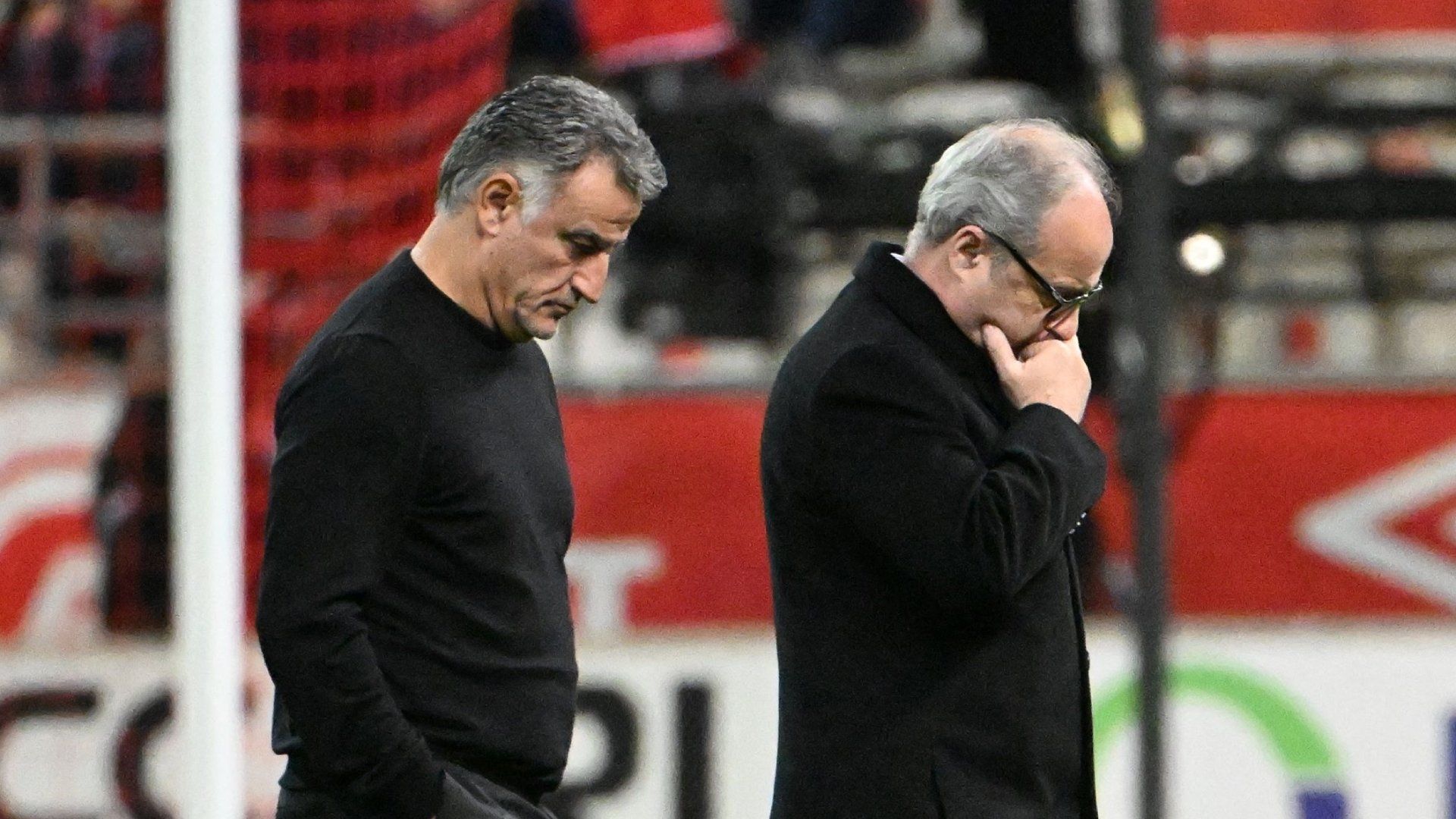 Christophe Galtier Luis Campos PSG 2022-23