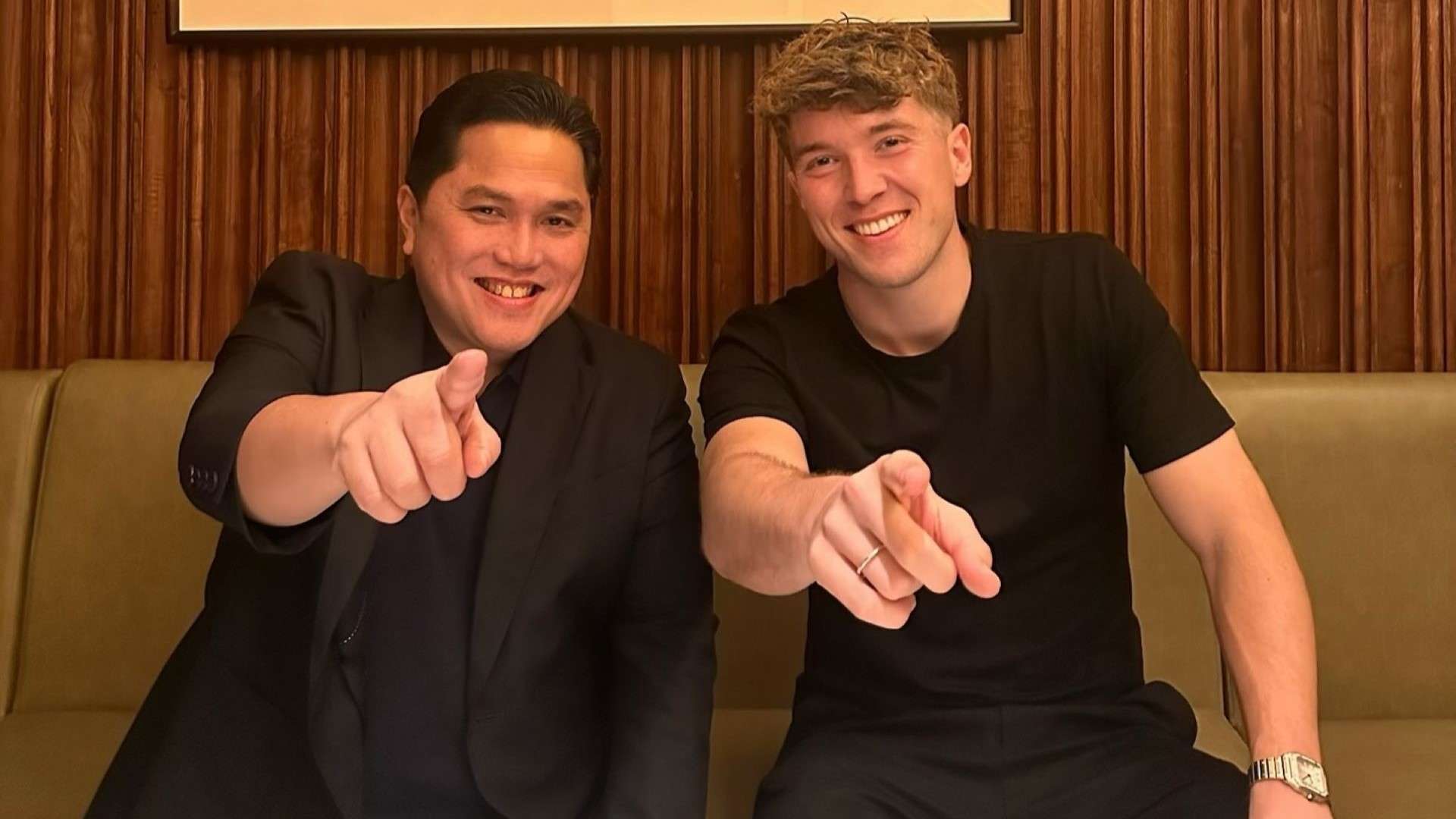 Erick Thohir & Ole Romeny - Timnas Indonesia