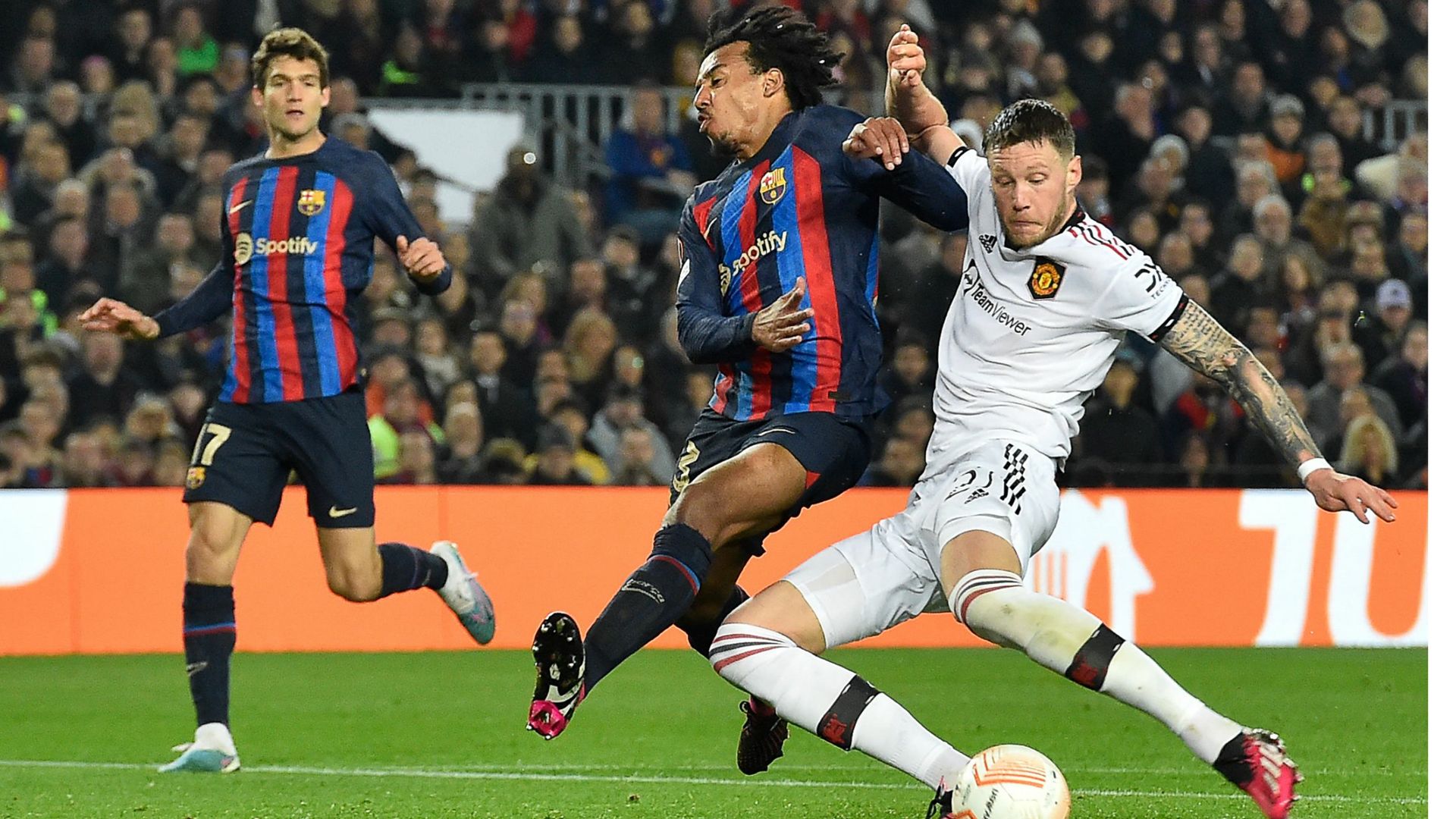 Wout Weghorst Manchester United Barcelona 2022-23