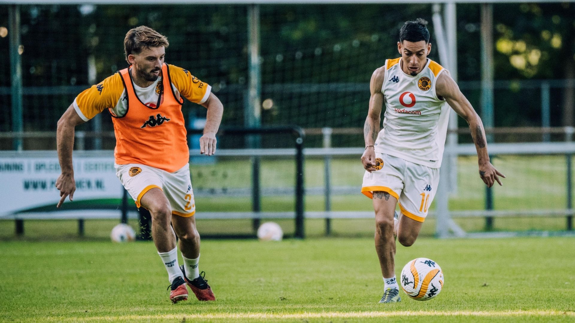 Ethan Chislett and Gaston Sirino, Kaizer Chiefs