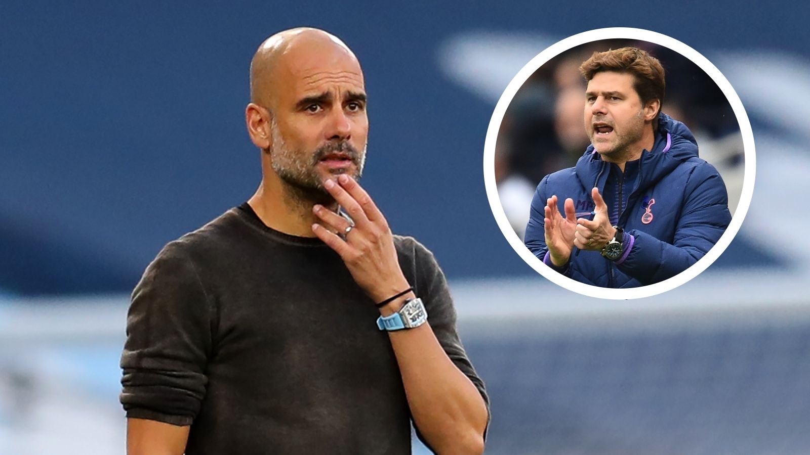 Pep Guardiola Mauricio Pochettino