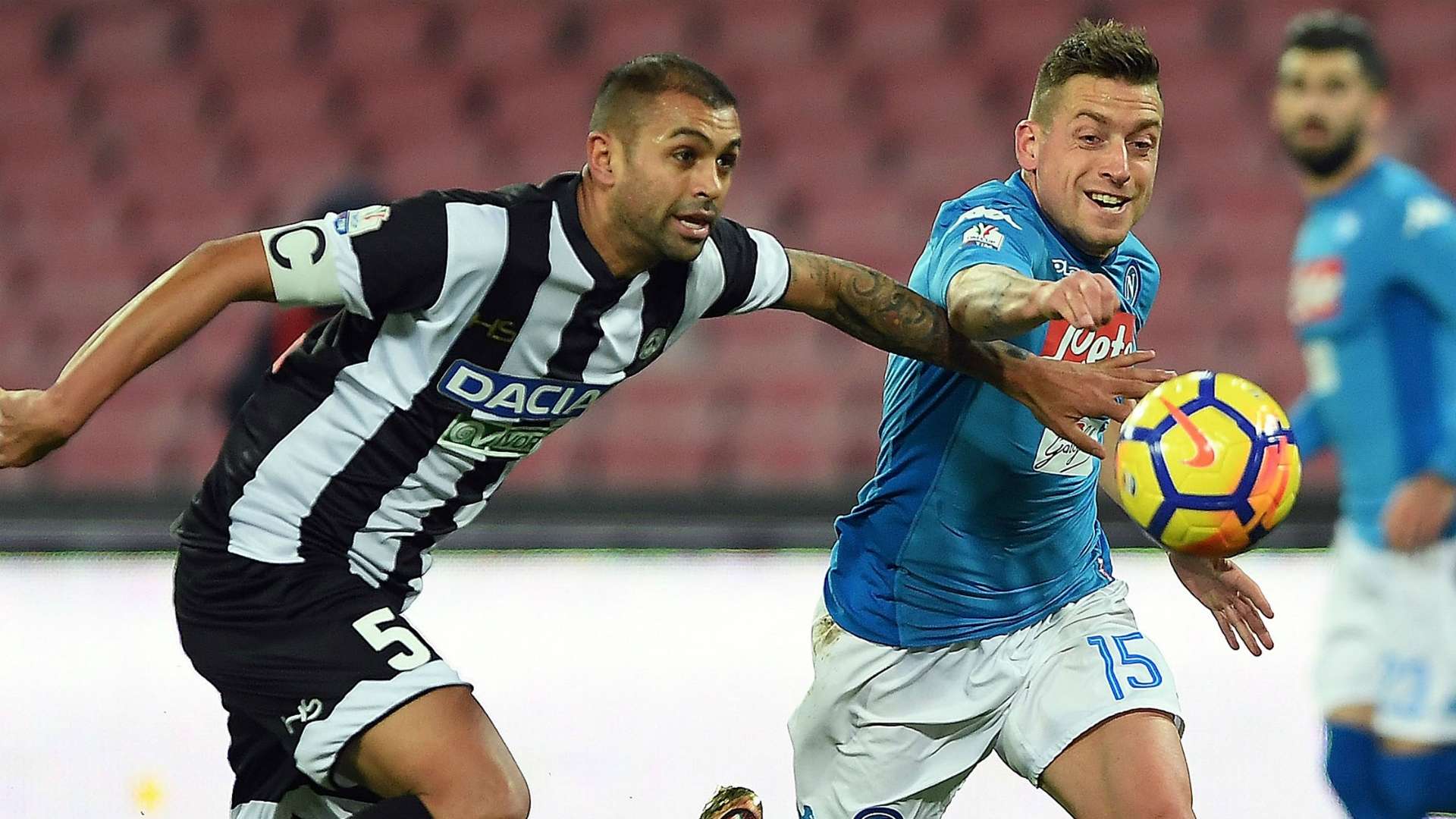 Danilo Giaccherini Napoli Udinese Italian Cup