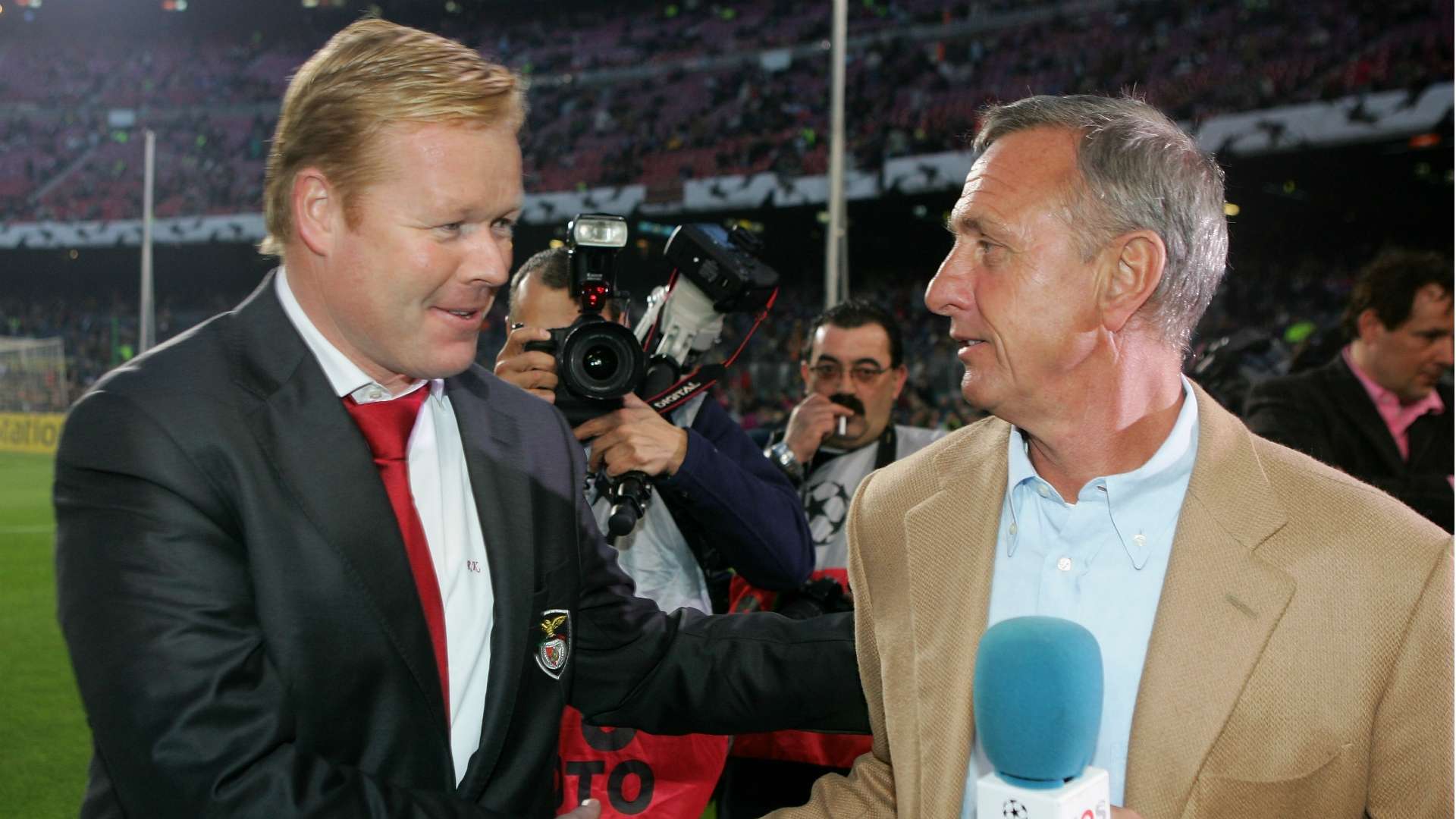Ronald Koeman Johan Cruijff