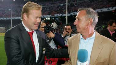 Ronald Koeman Johan Cruijff
