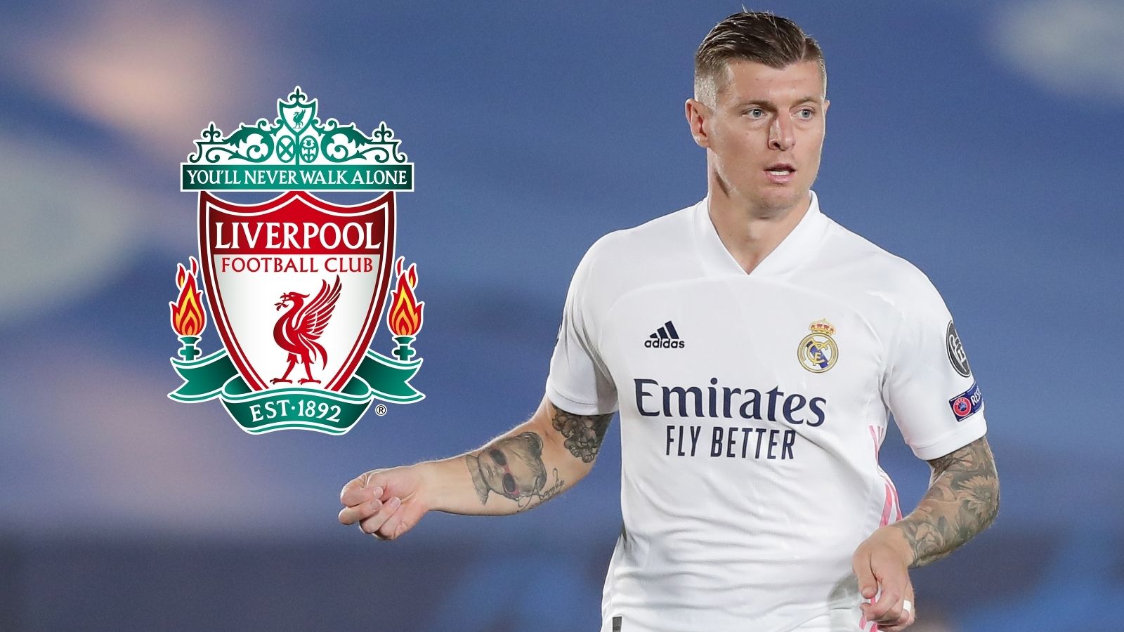Toni Kroos Real Madrid Liverpool GFX