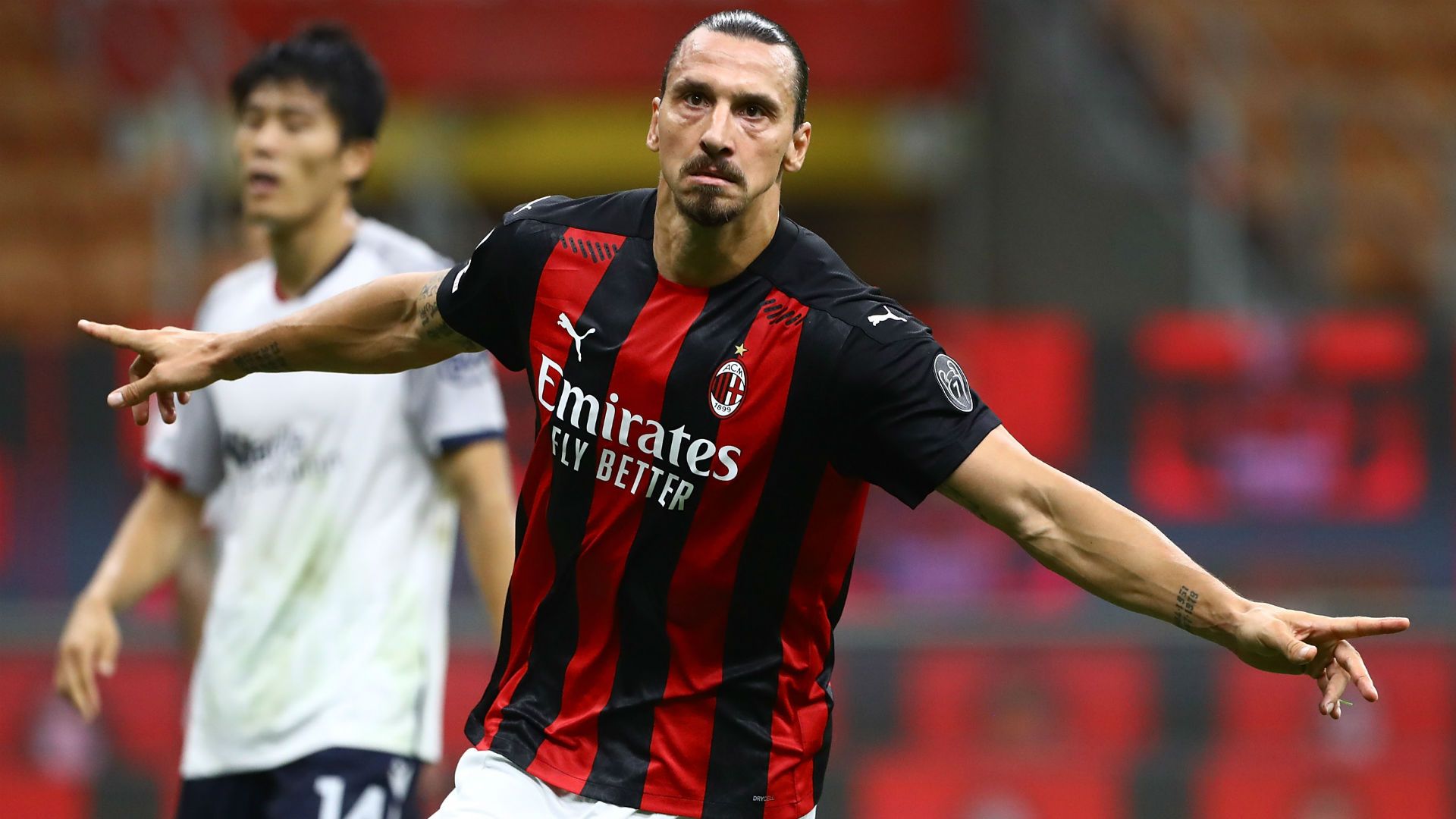 Ibrahimovic Milan Bologna Serie A