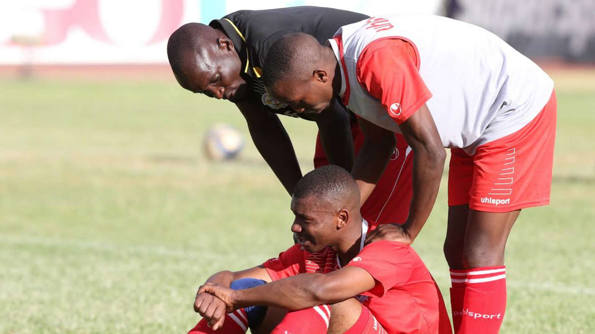 Dissappointed Ulinzi Stars after losing GOtv Shield final by a solitary goal to Tusker FC