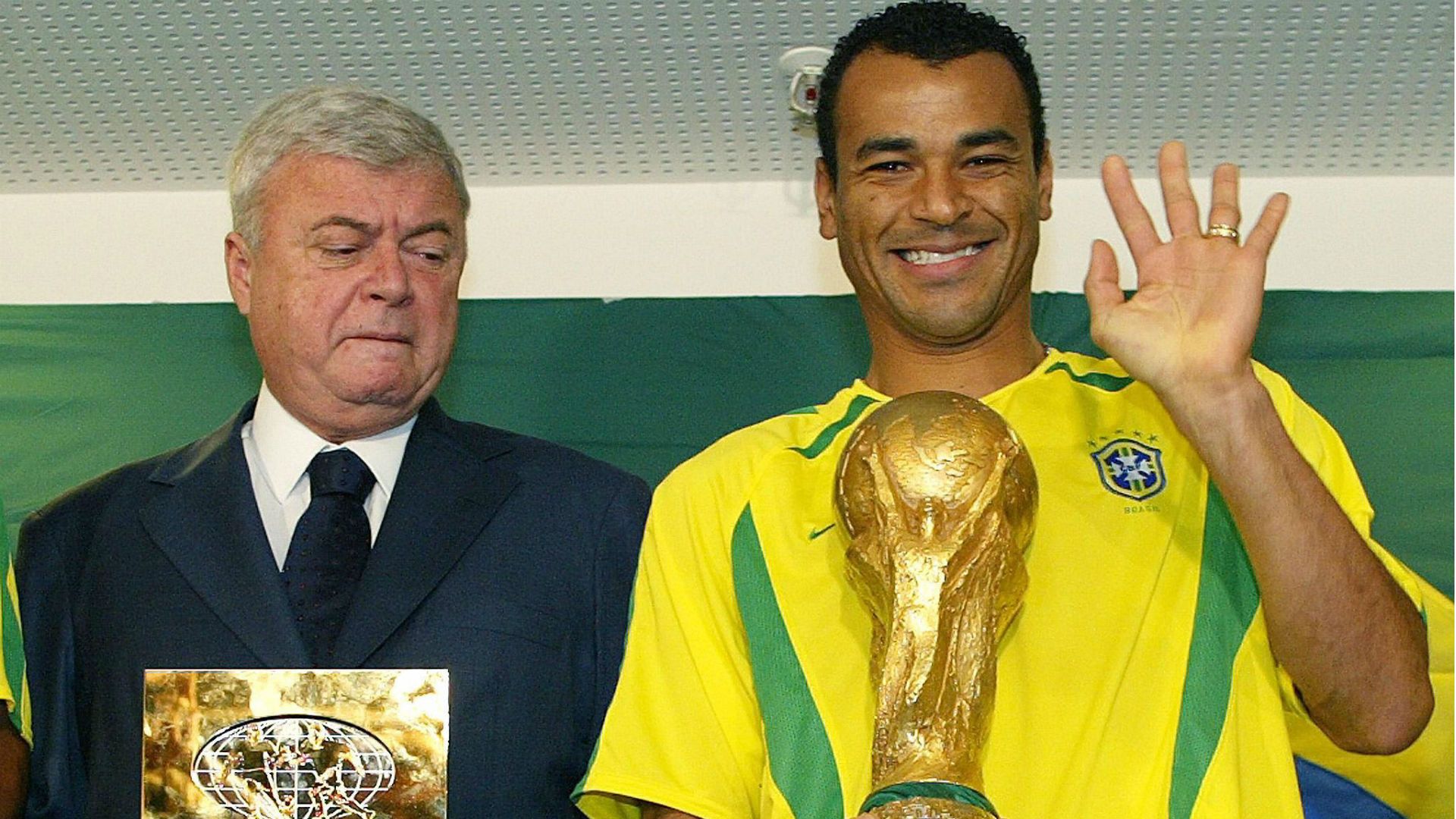 Ricardo Teixeira Cafu 2002 Brasil Seleção 30 06 2017