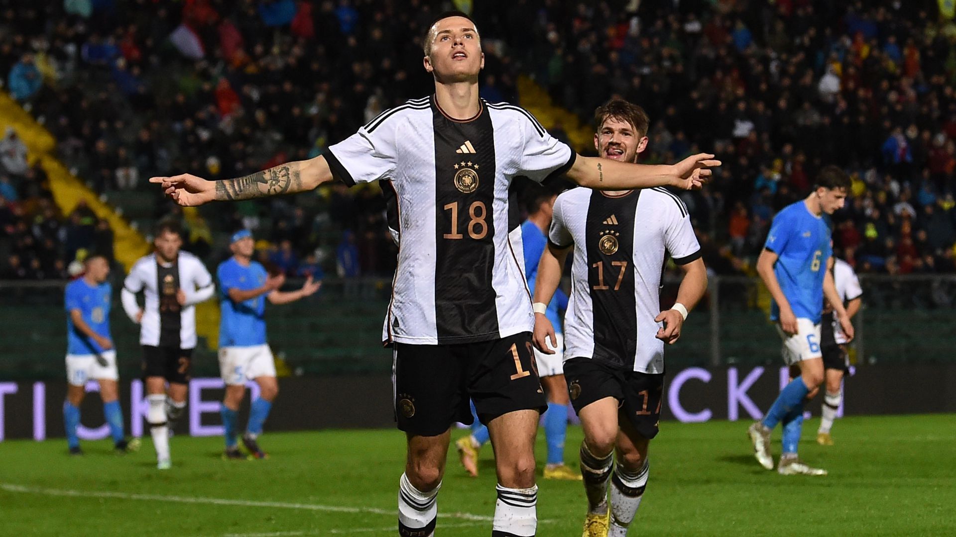 Denis Huseinbasic Italy U21 Germany U21