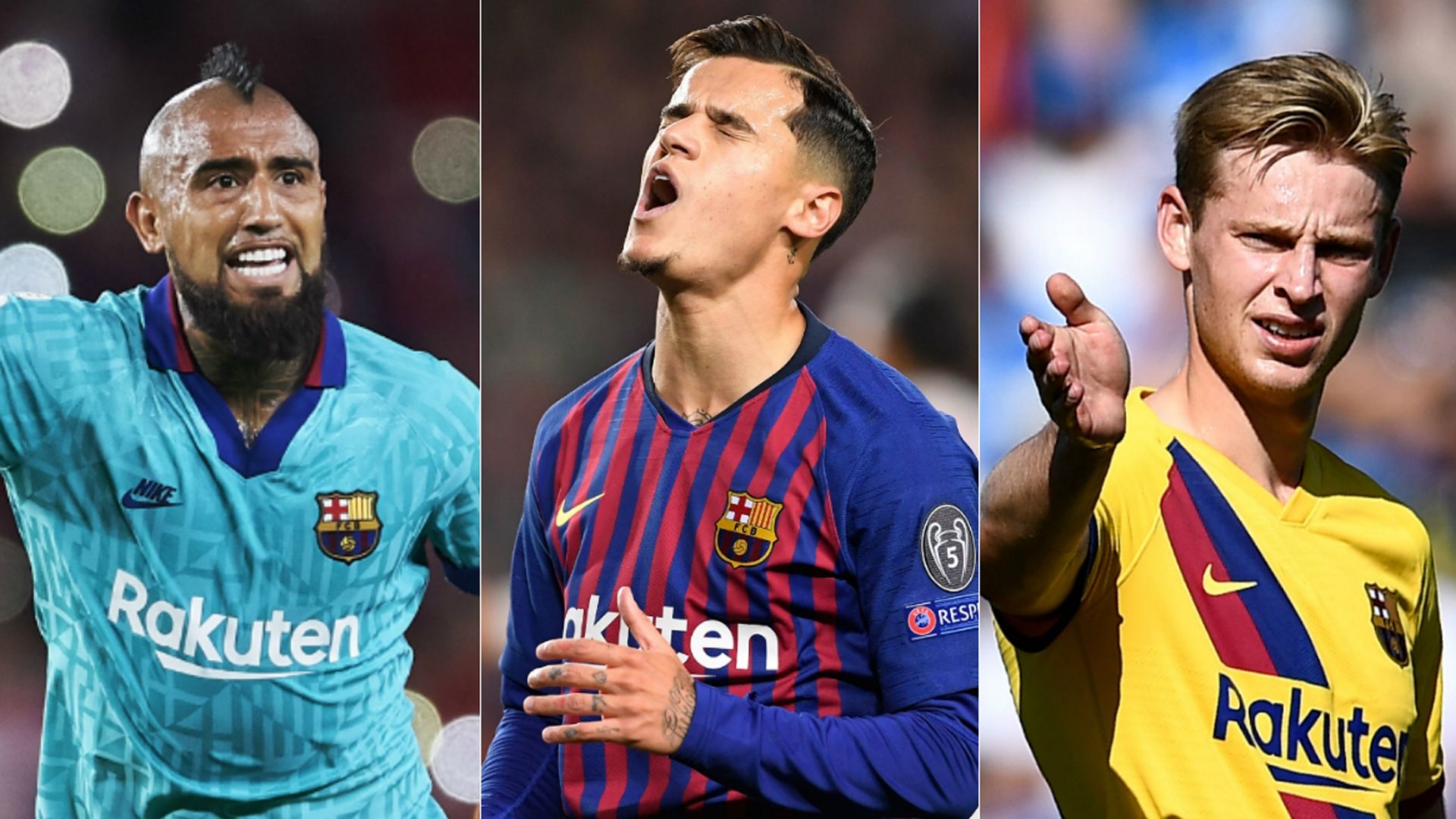 Vidal Coutinho De Jong Barcelona GFX