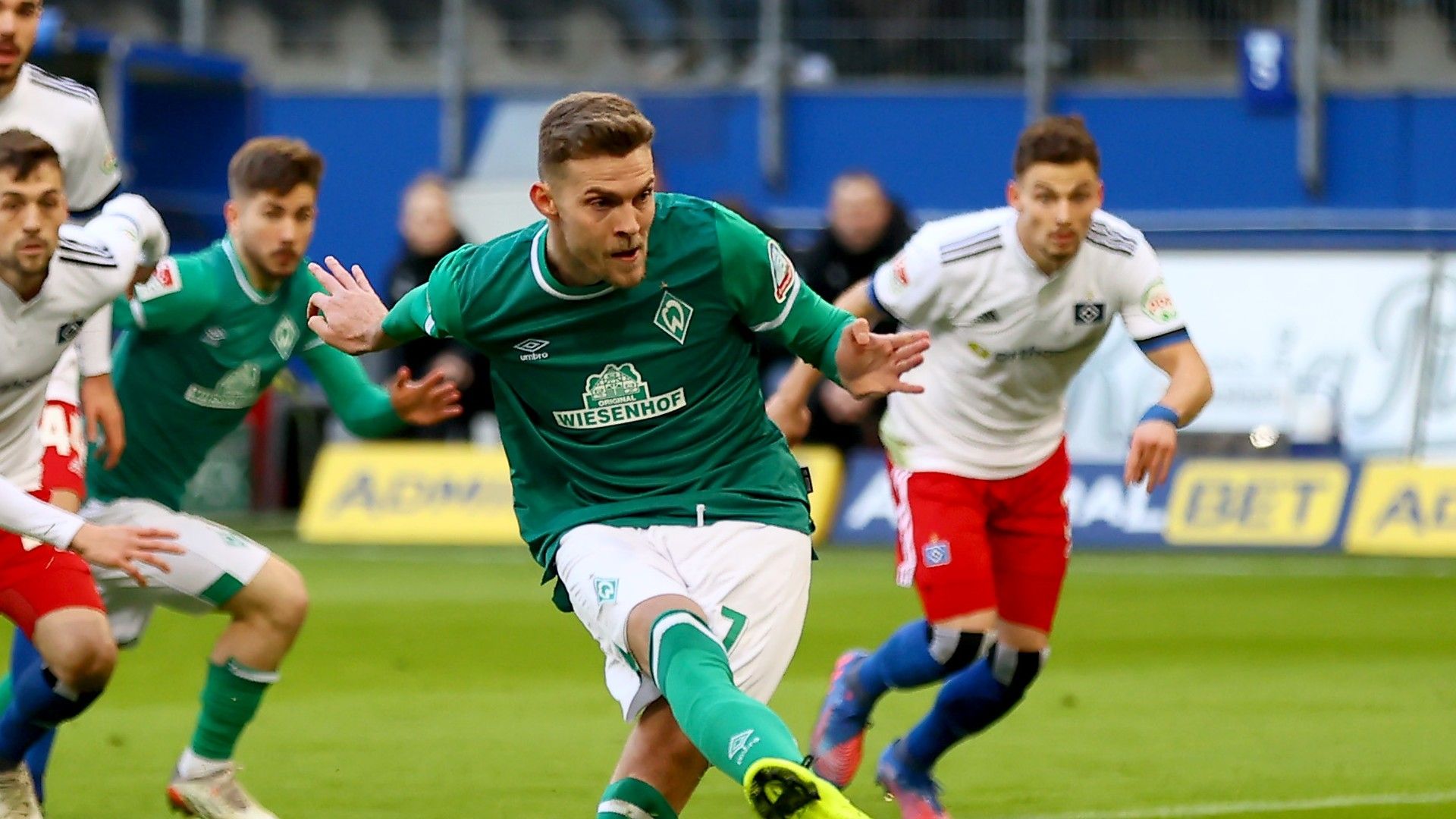 Marvin Ducksch Werder Bremen HSV 2 Bundesliga 27022022