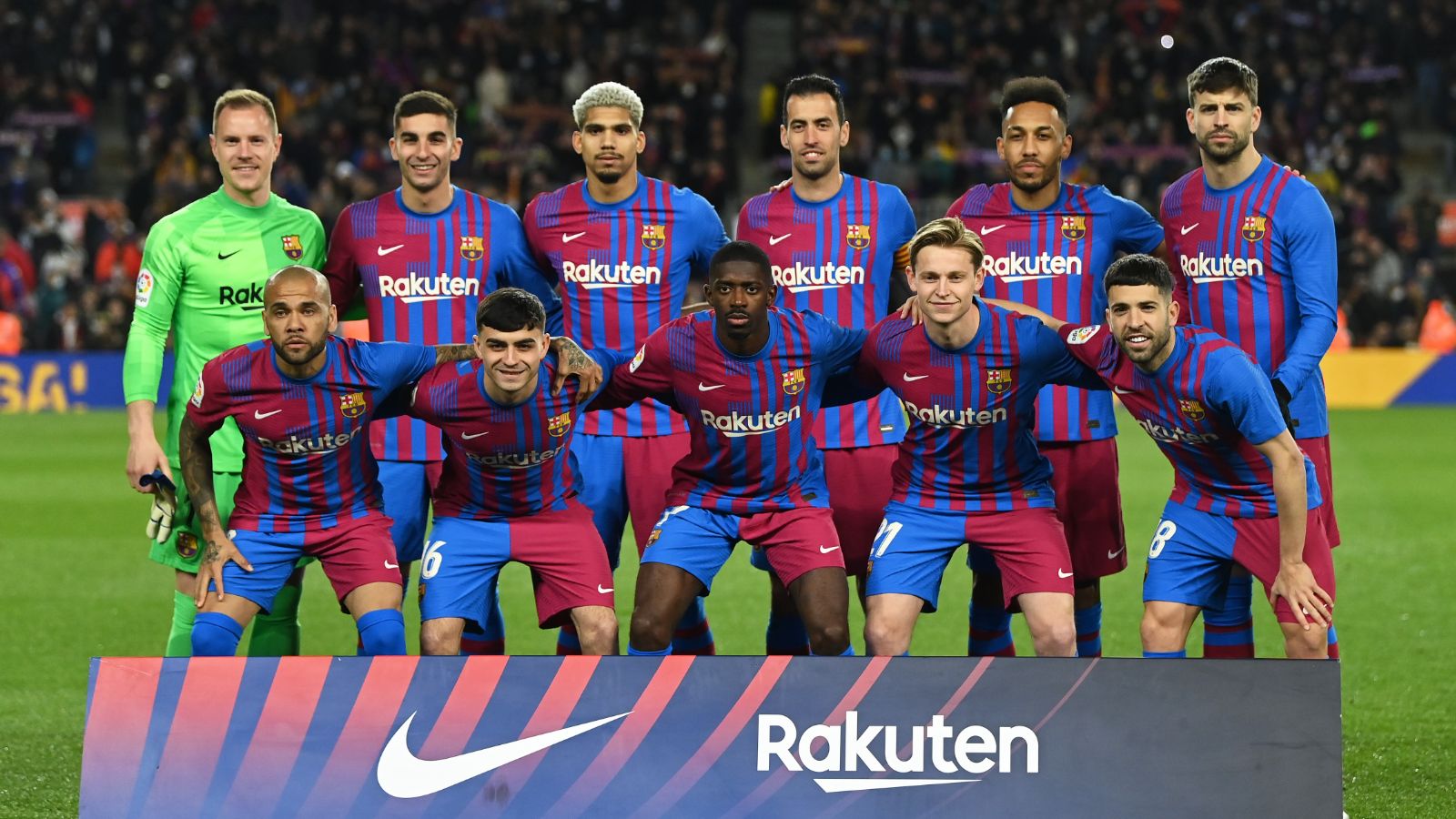 Barcelona alineacion once eleven XI 2022