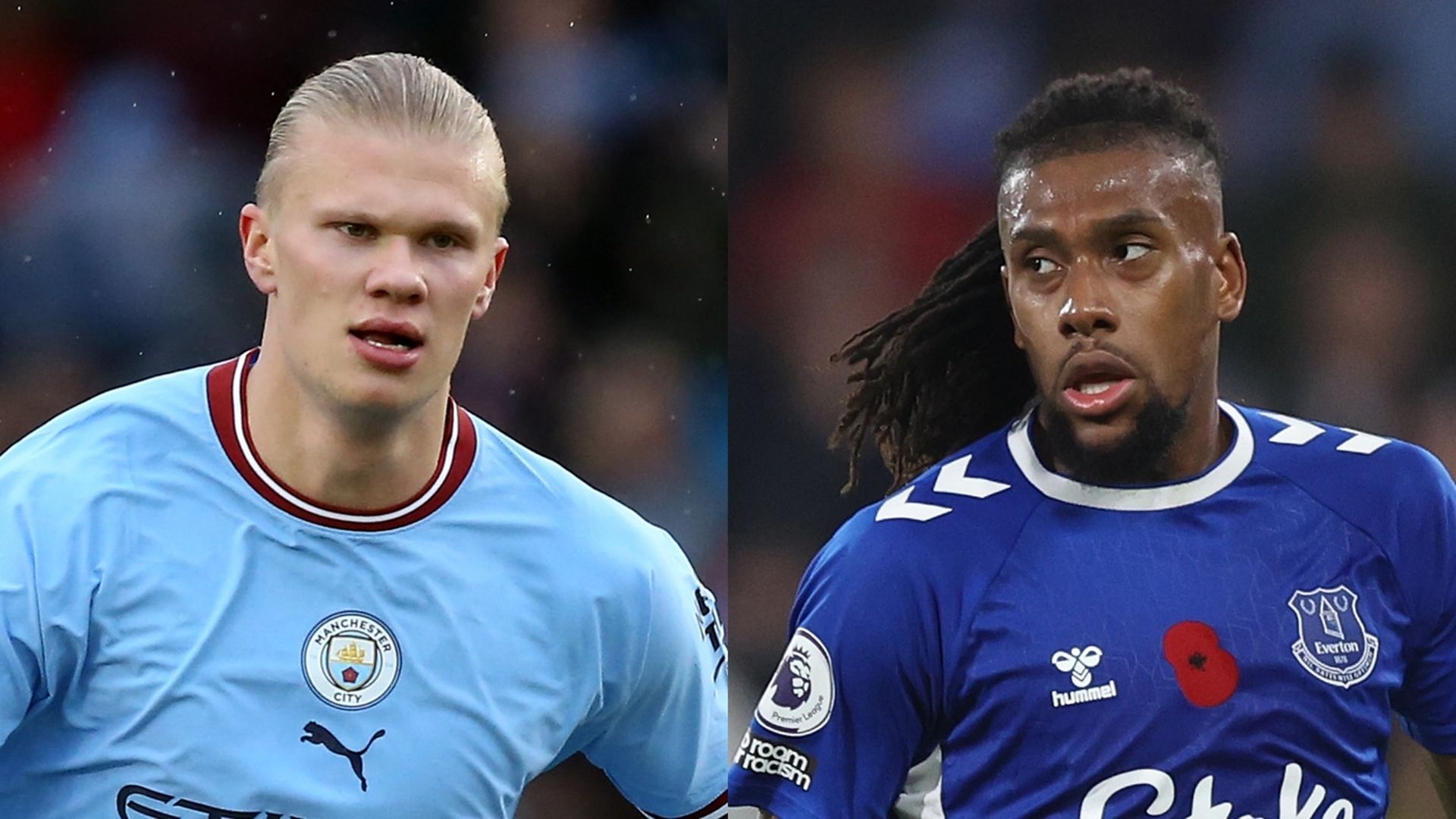 MP_Erling Haaland_Manchester City vs Alex Iwobi_Everton