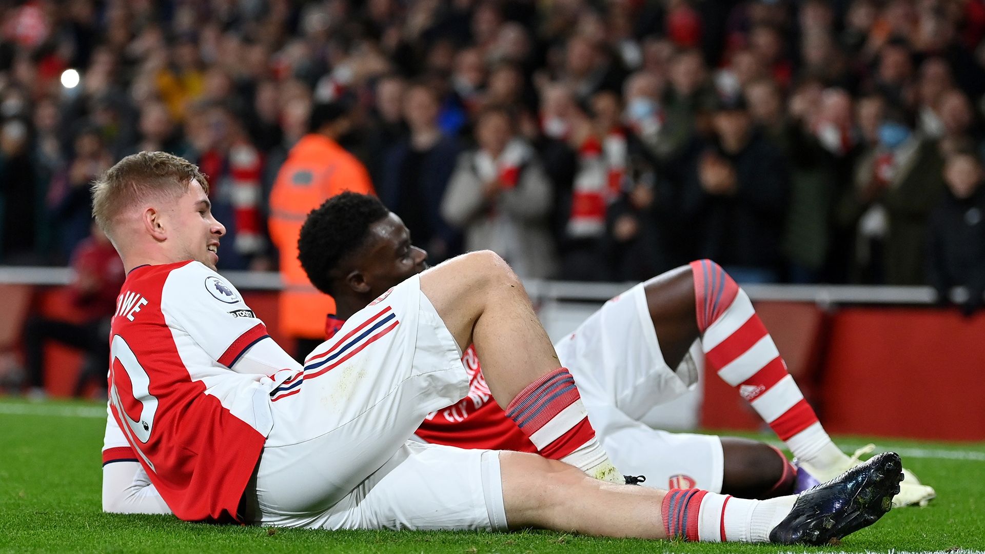 Bukayo Saka Emile Smith Rowe