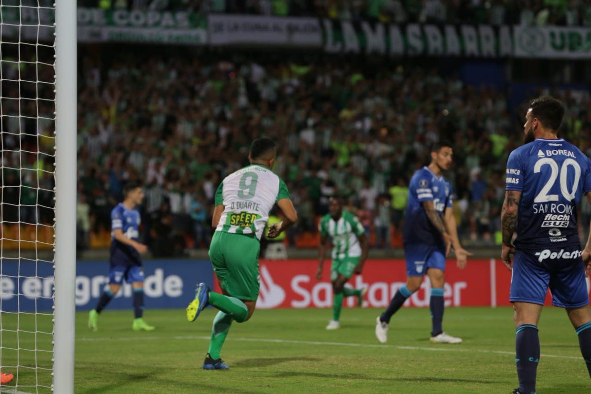 Omar Duarte Atlético Nacional - Atlético Tucumán Copa Libertadores 2018
