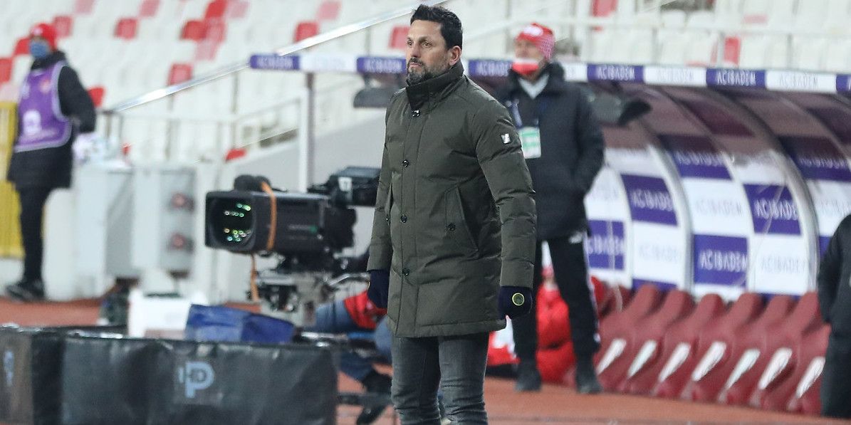 Erol Bulut Fenerbahce Coach vs. Sivasspor 01/21/21