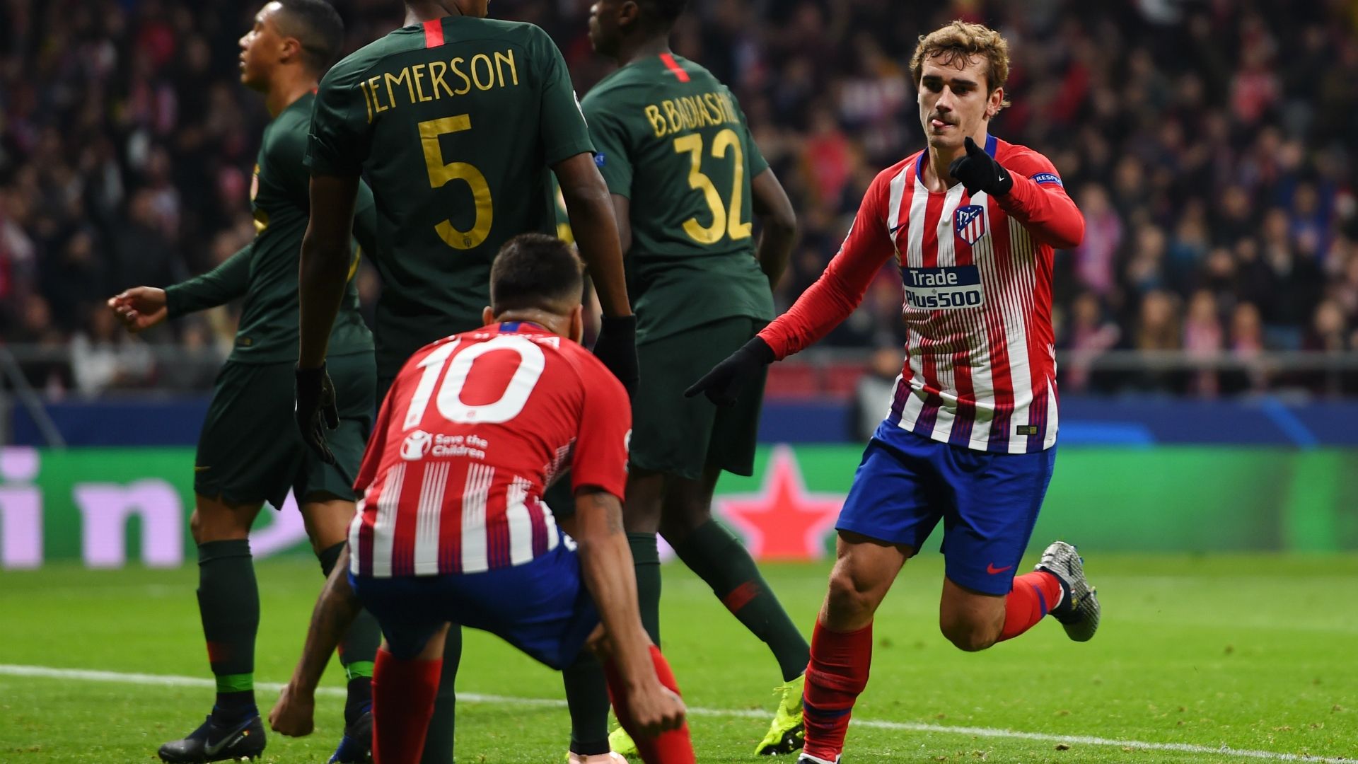 Antoine Griezmann Atletico Madrid - Monaco Champions League 11282018