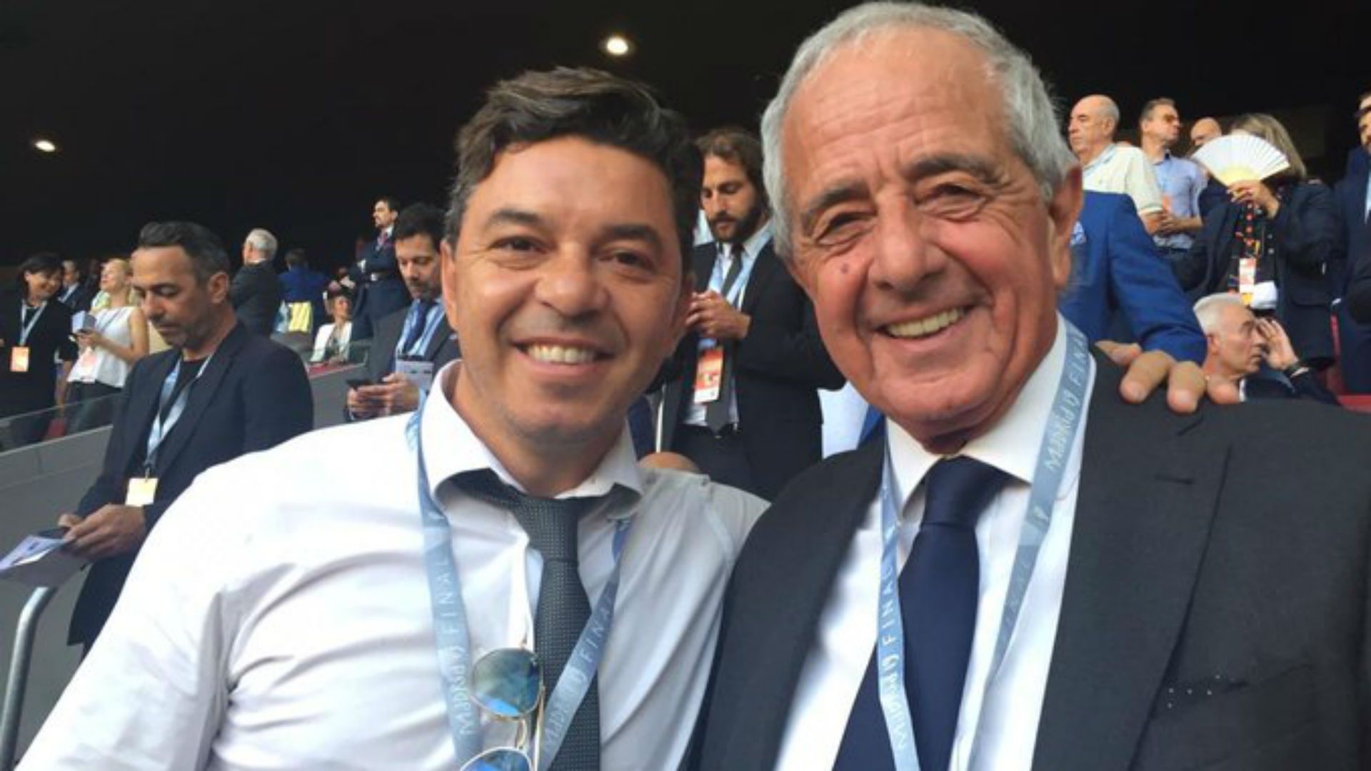 Marcelo Gallardo Rodolfo D Onofrio Madrid Final Champions League 01062019