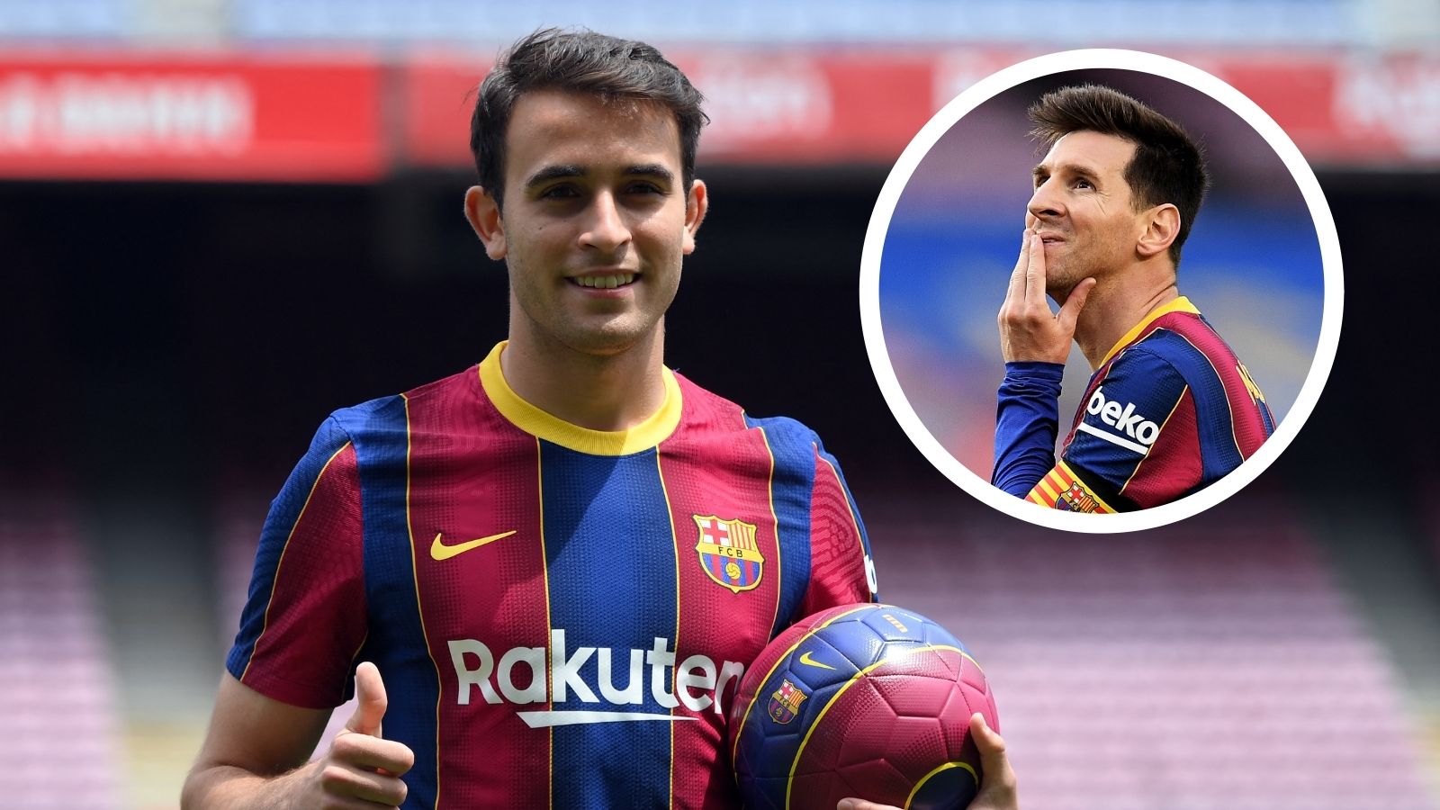 Eric Garcia Lionel Messi