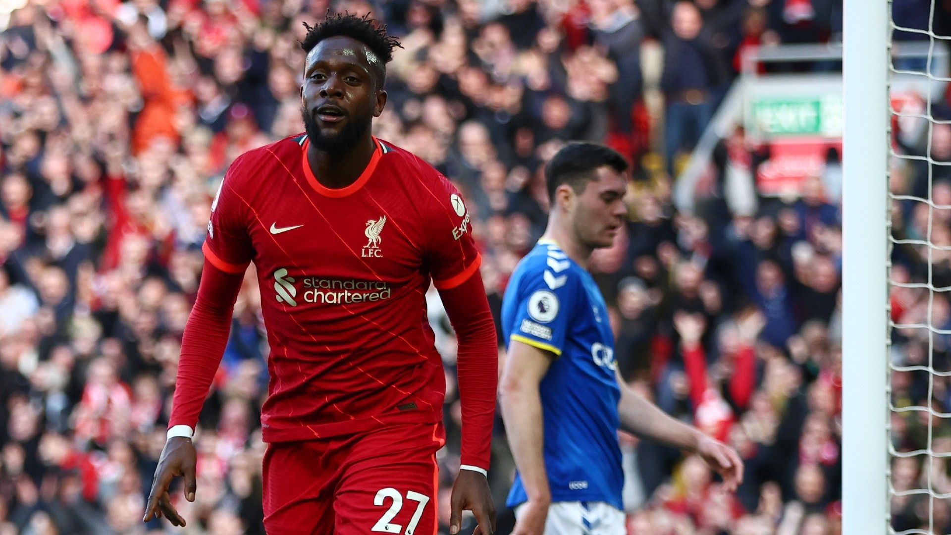 Divock Origi Liverpool Everton 2021-22