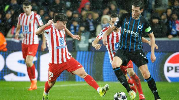 Atletico Madrid vs Club Brugge