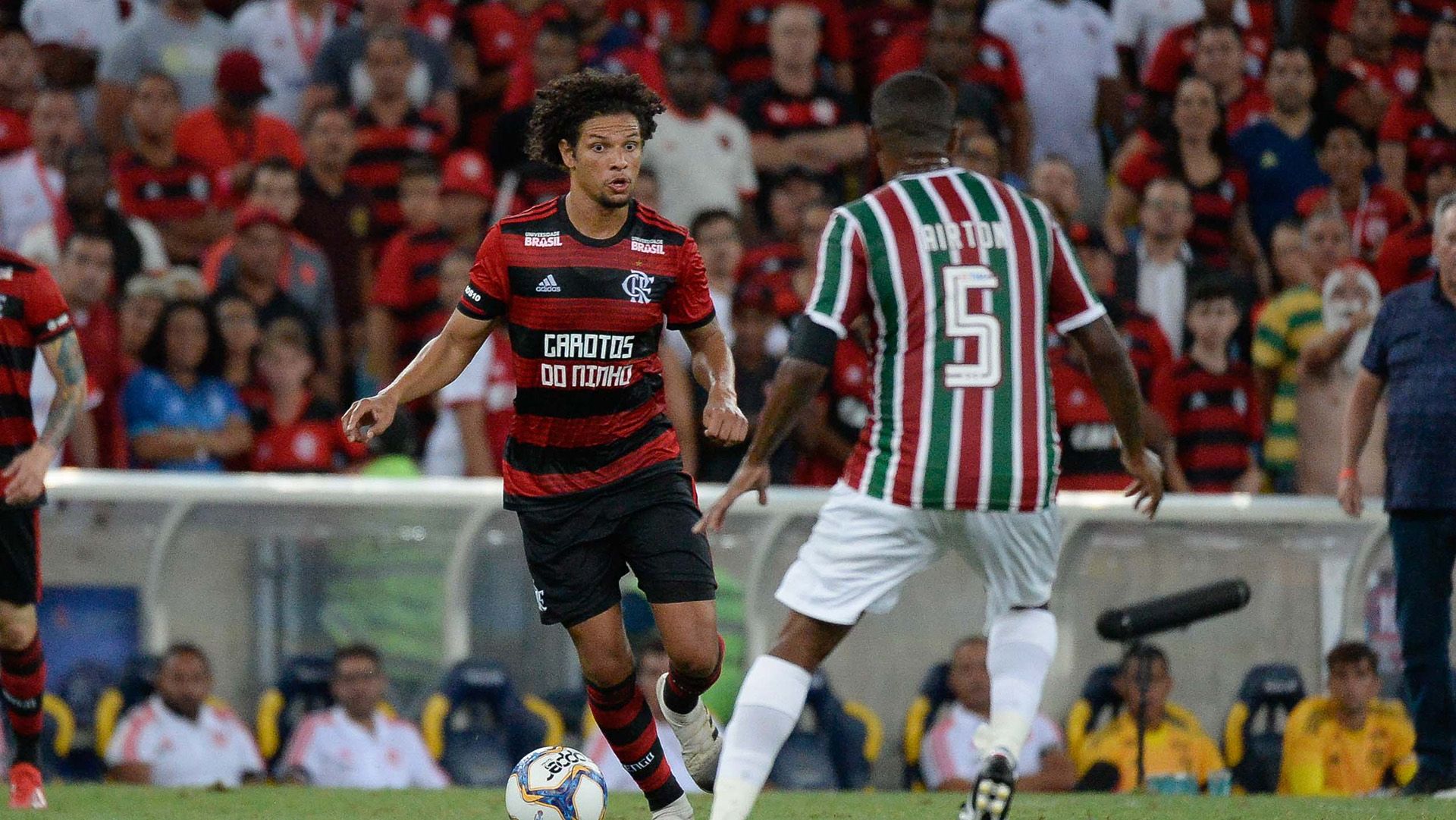 Willian Arão Flamengo Fluminense Carioca 14022019